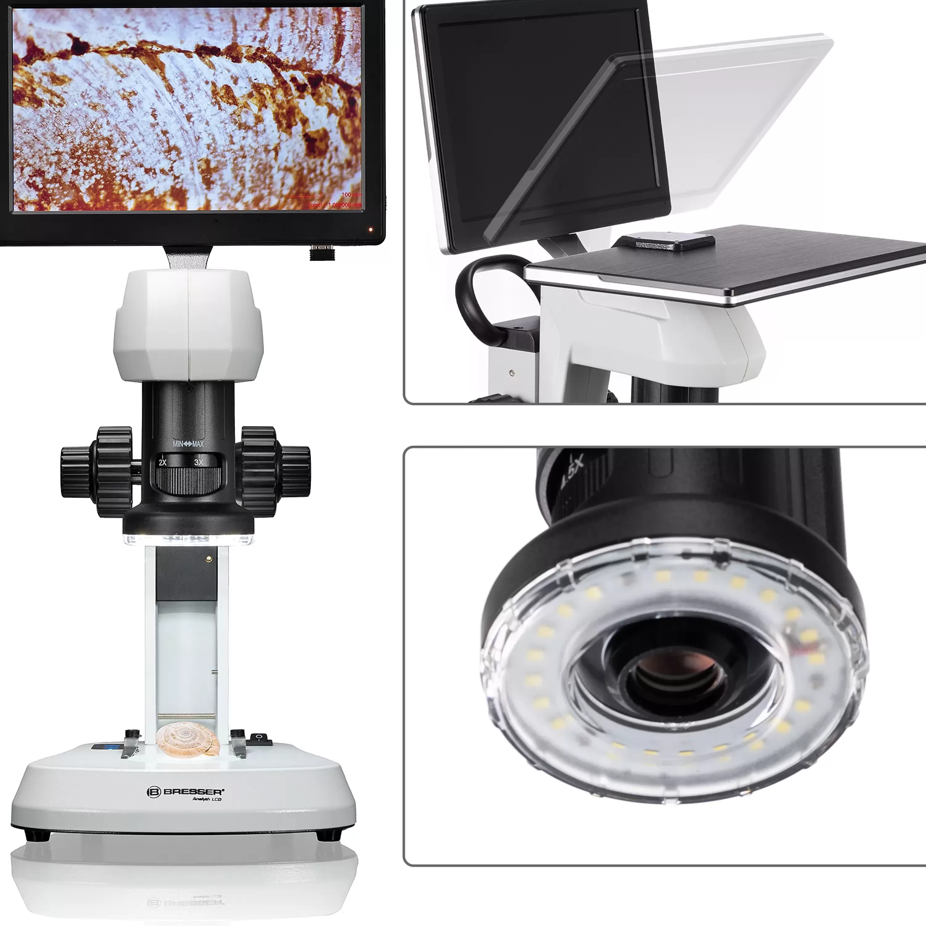 New Bresser Analyth LCD-Mikroskop