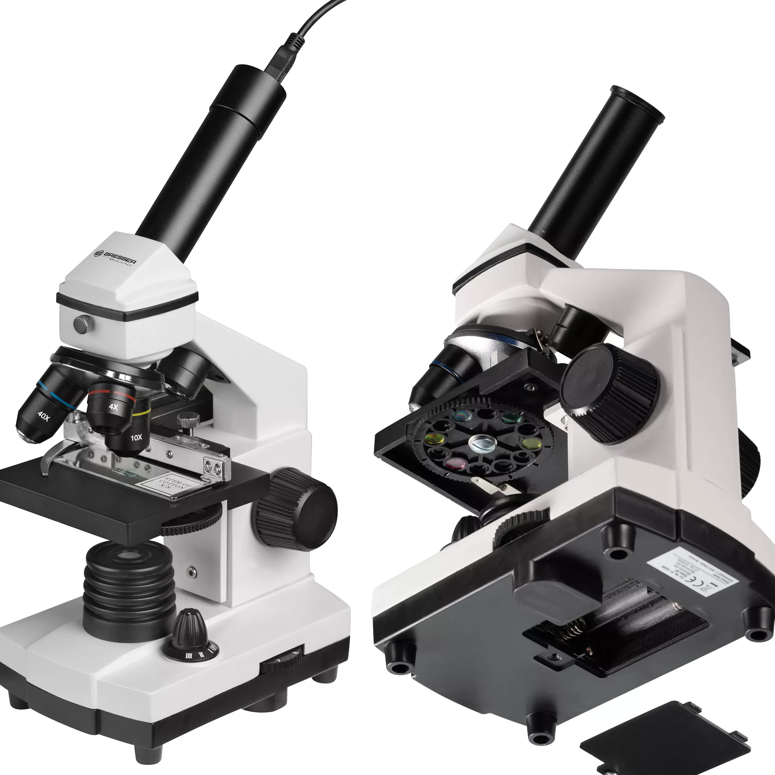 New Bresser Biolux NV 20x-1280x Mikroskop mit HD USB-Kamera