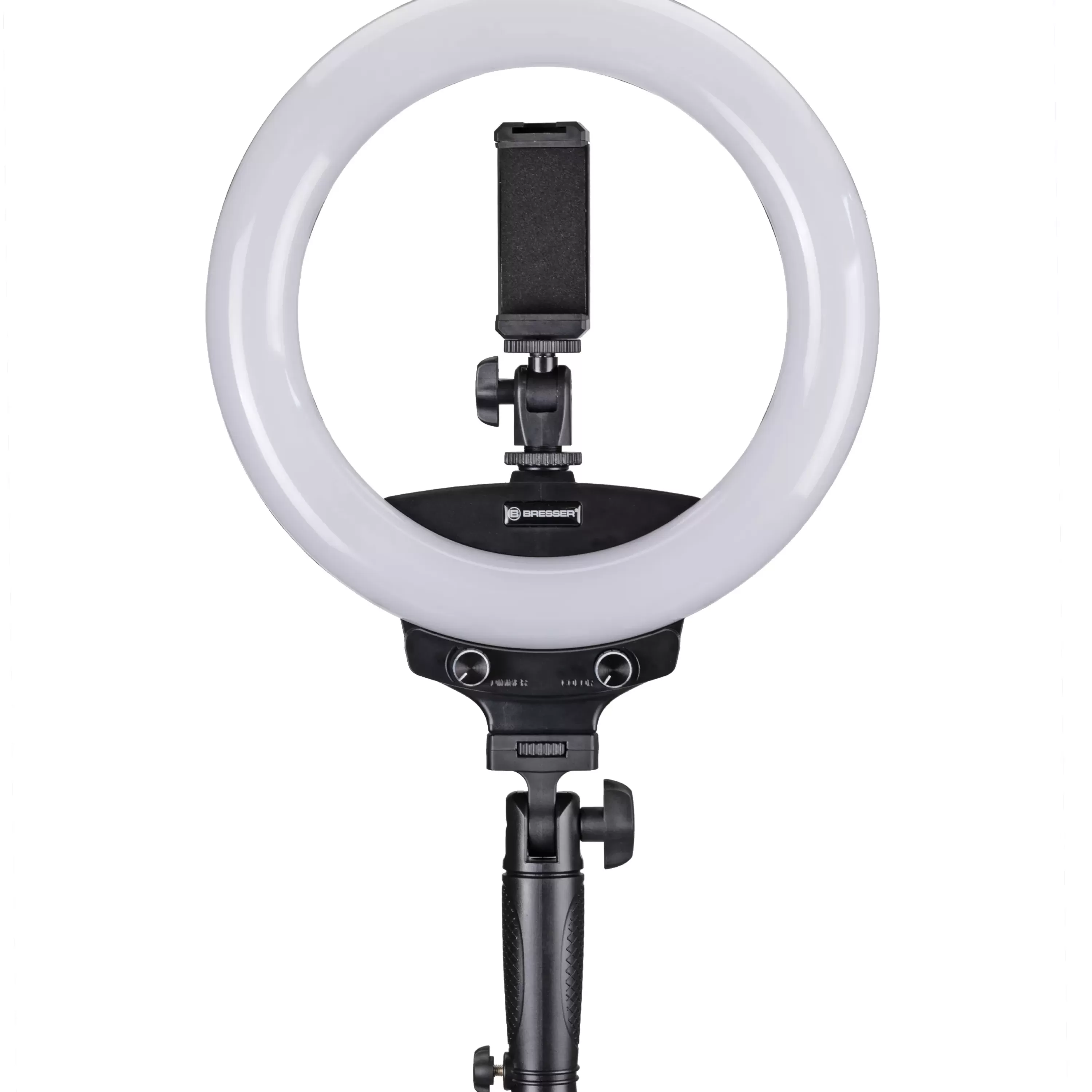 Discount Bresser BR-22B Bi-Color LED-Ringleuchte mit Handgriff und Stativanschluss