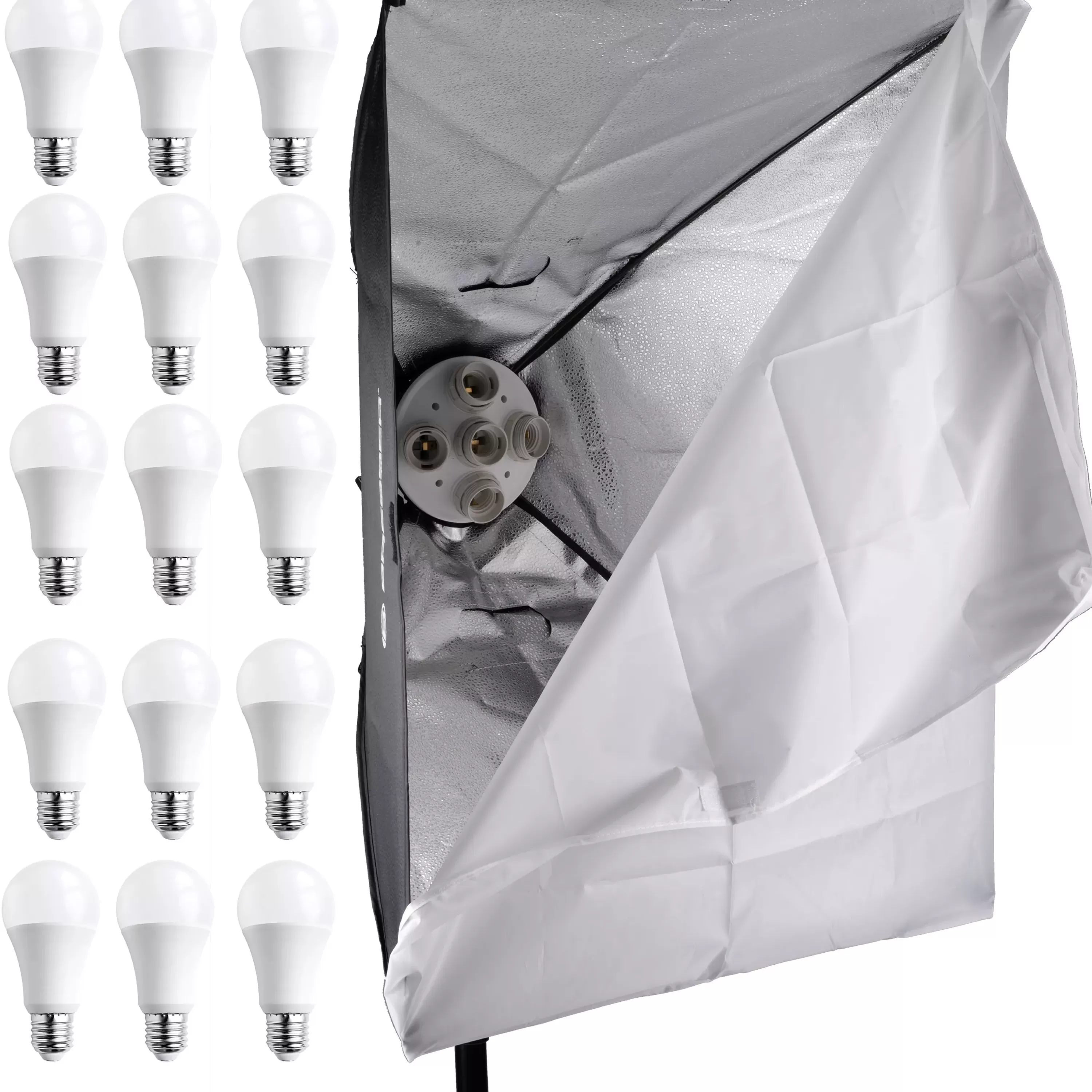 Outlet Bresser BR-235B LED-Tageslicht-Set mit Softboxen