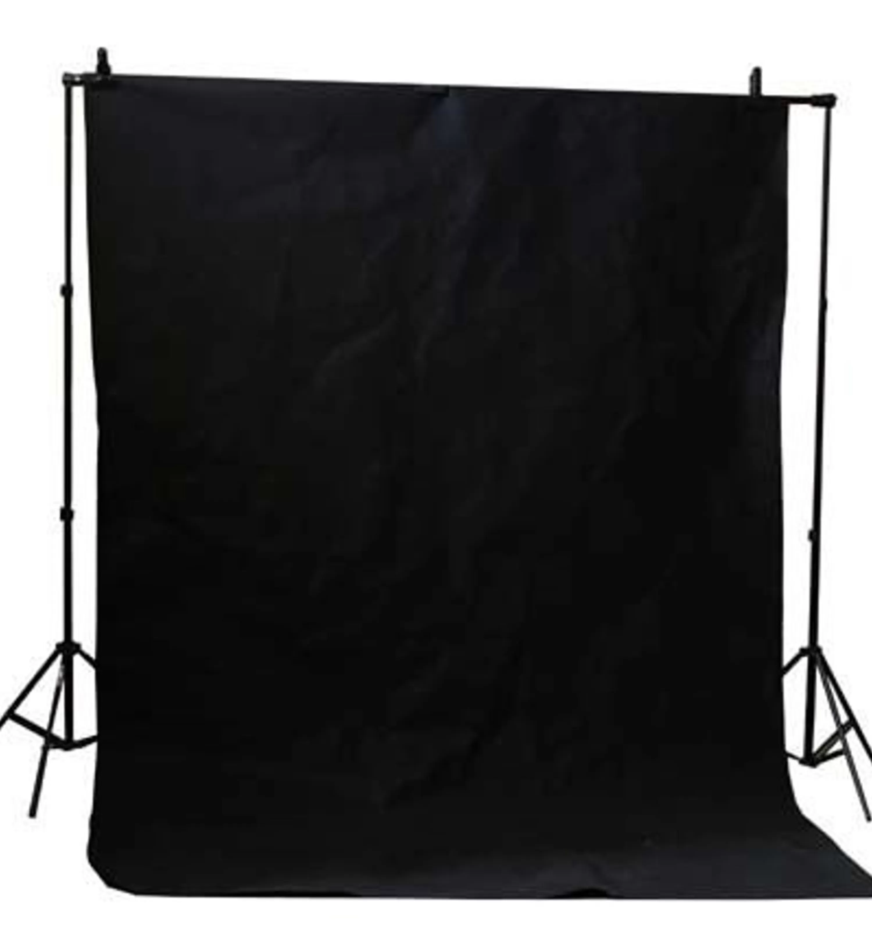 Outlet Bresser BR-D26 Hintergrundsystem + Hintergrundstoff 3 x 6m Schwarz