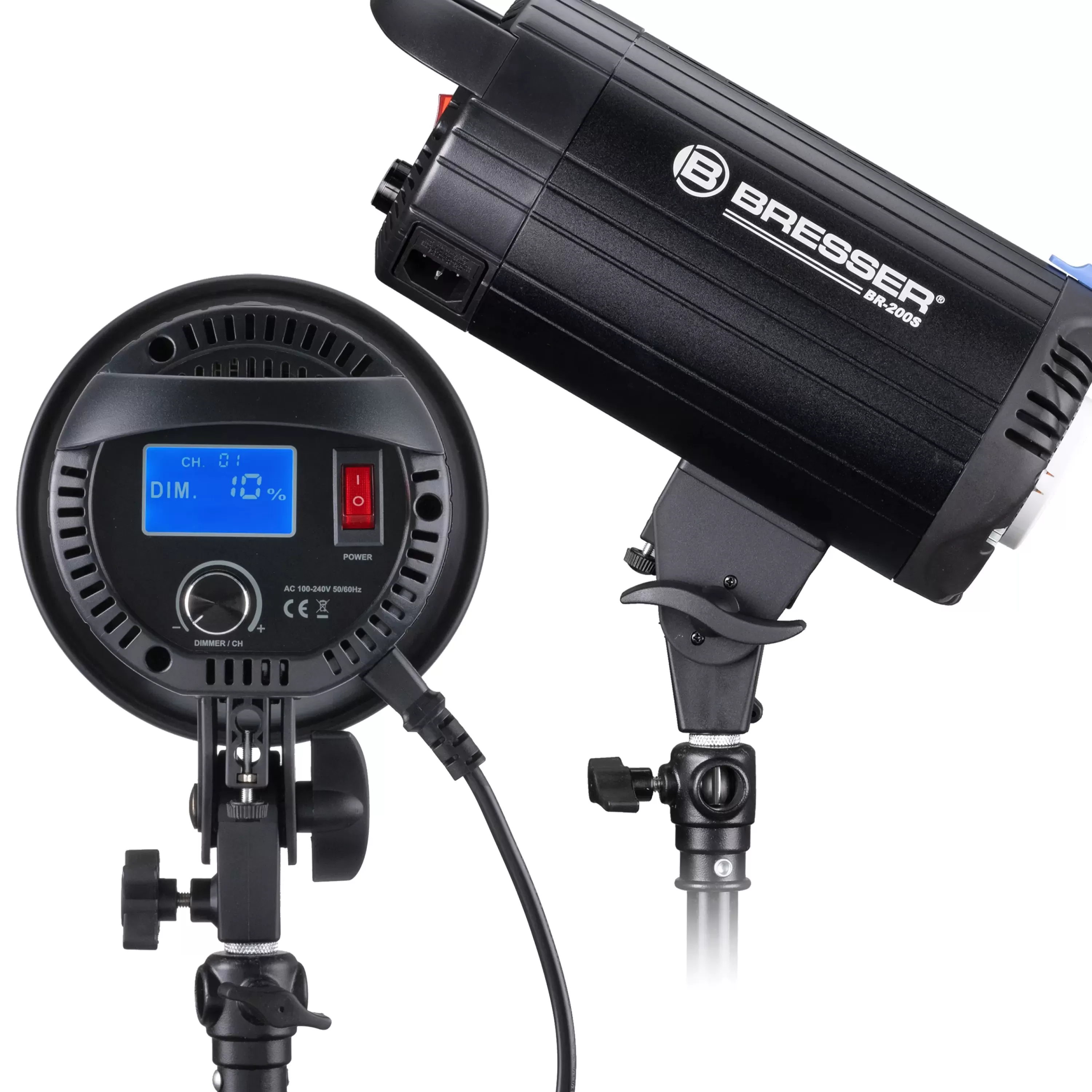 Best Sale Bresser BR-200S COB LED Tageslicht Dual Kit mit Reflektoren