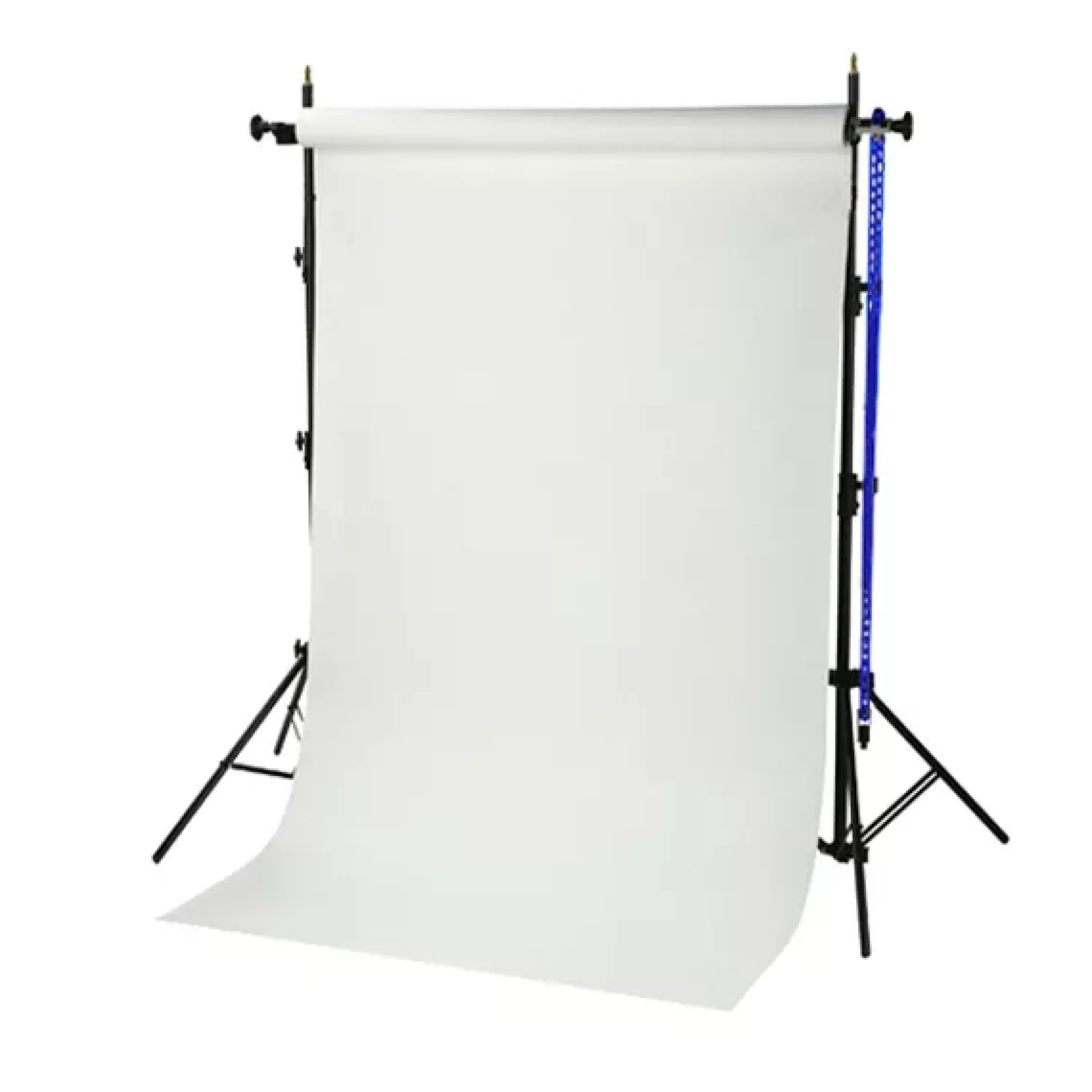 Outlet Bresser BR-TP240 Hintergrundsystem 240cm hoch + Papierrolle 1,35x11m arktisch weiß