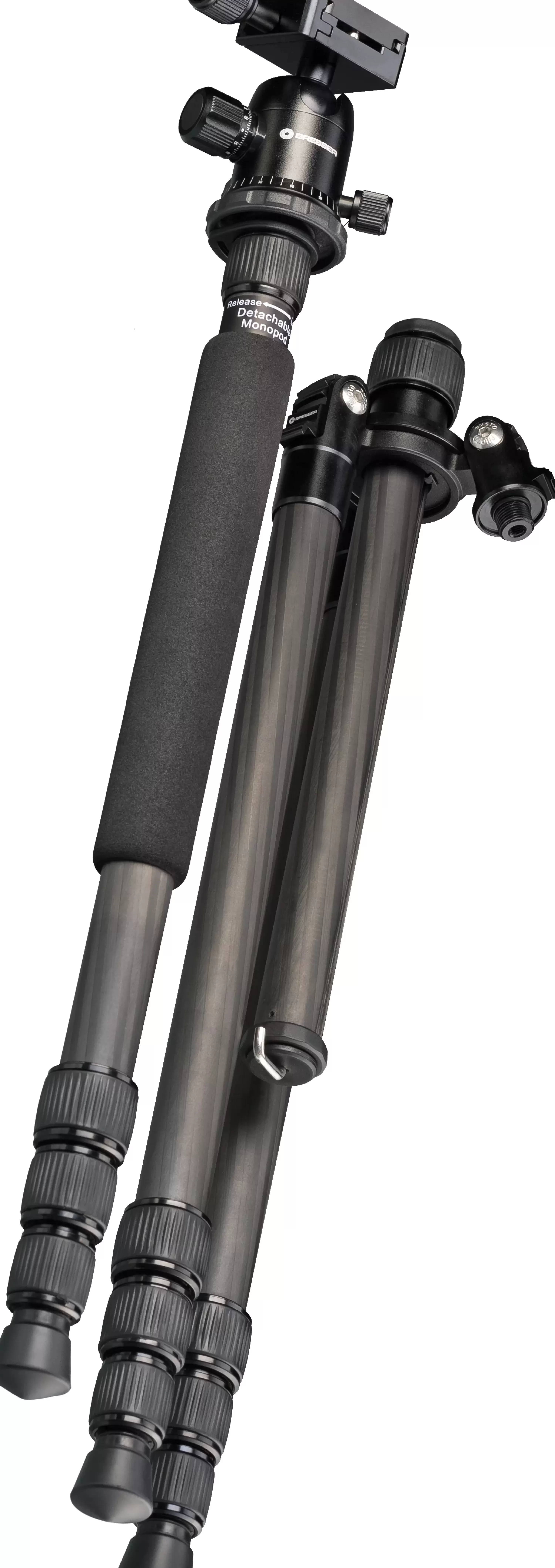 Shop Bresser BR-2504X8C-B1 Carbon Kamerastativ bis 10 kg verwendbar als Dreibein-, Einbein- und Bodenstativ