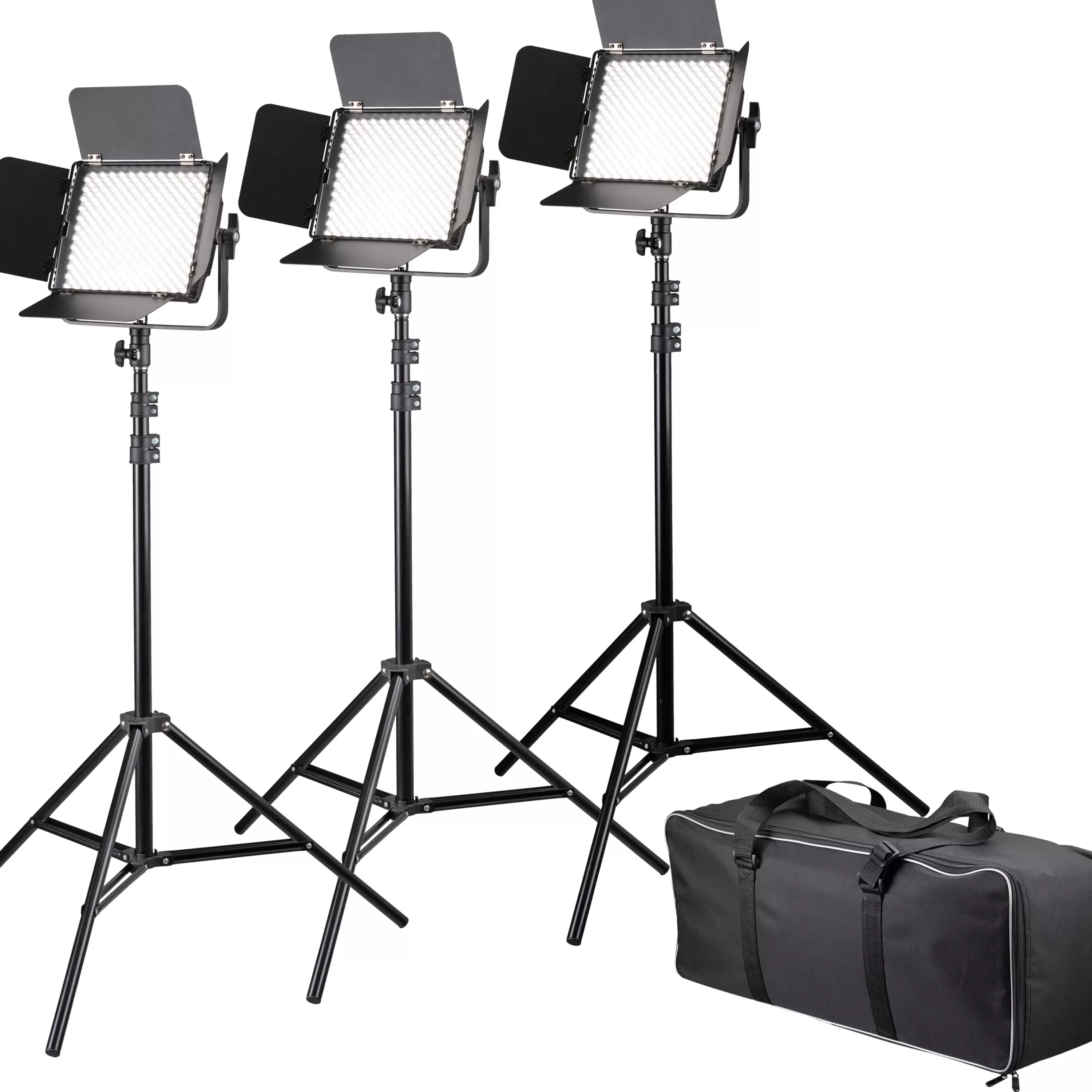 Store Bresser Flächenleuchten BR-600MB Triple Kit