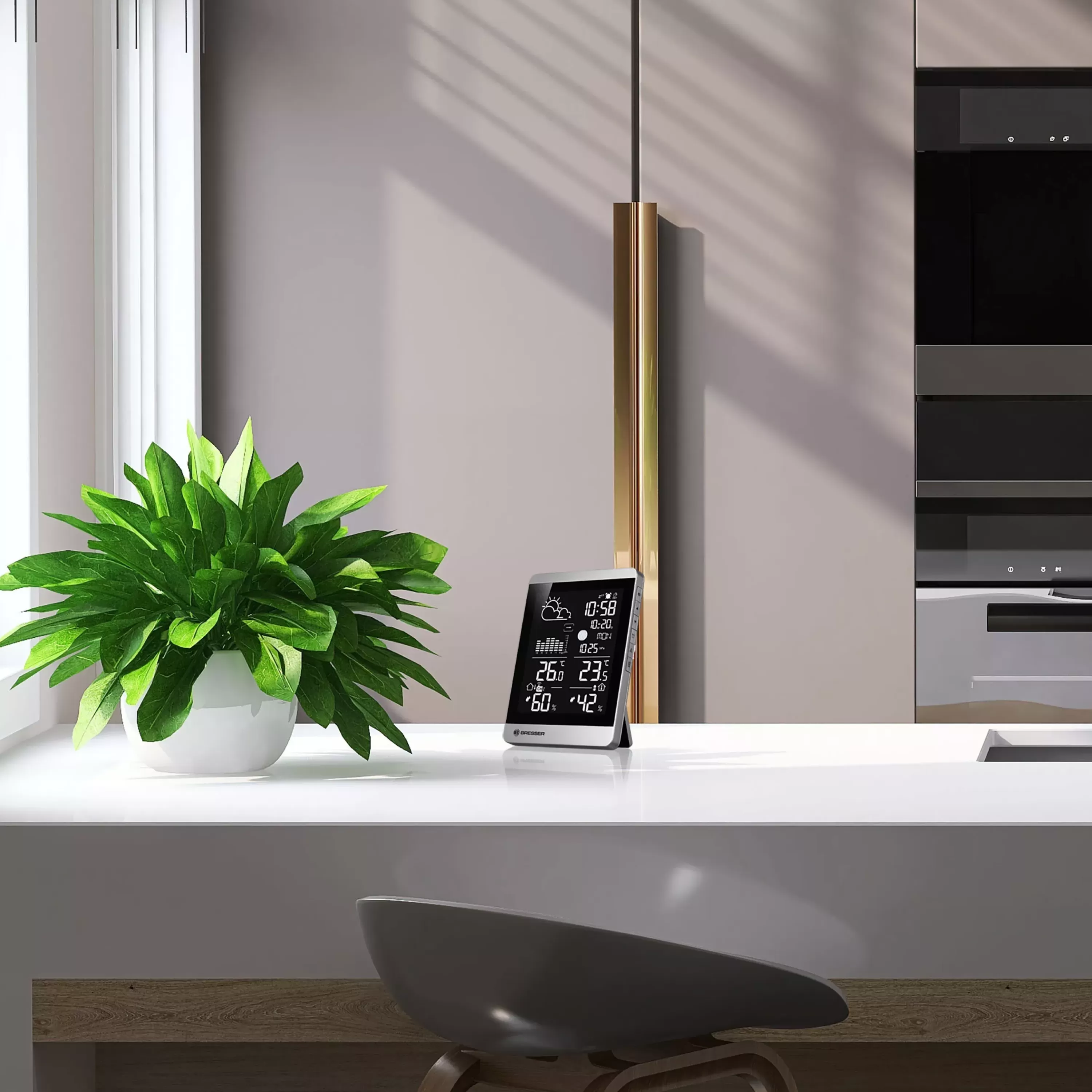 New Bresser Funk-Wetterstation ClimateTemp NDV-NEO