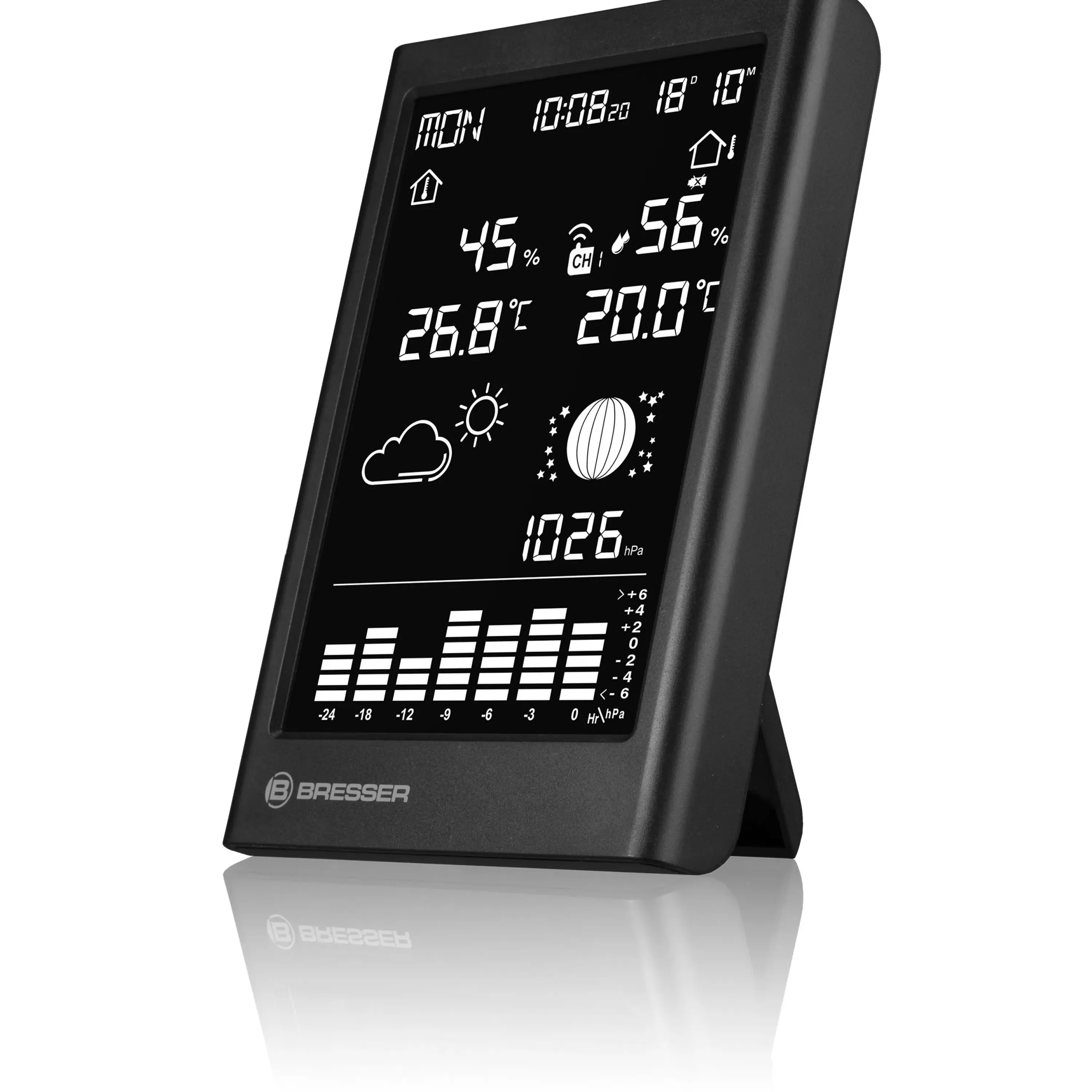 Online Bresser Funk-Wetterstation MeteoTemp TBV