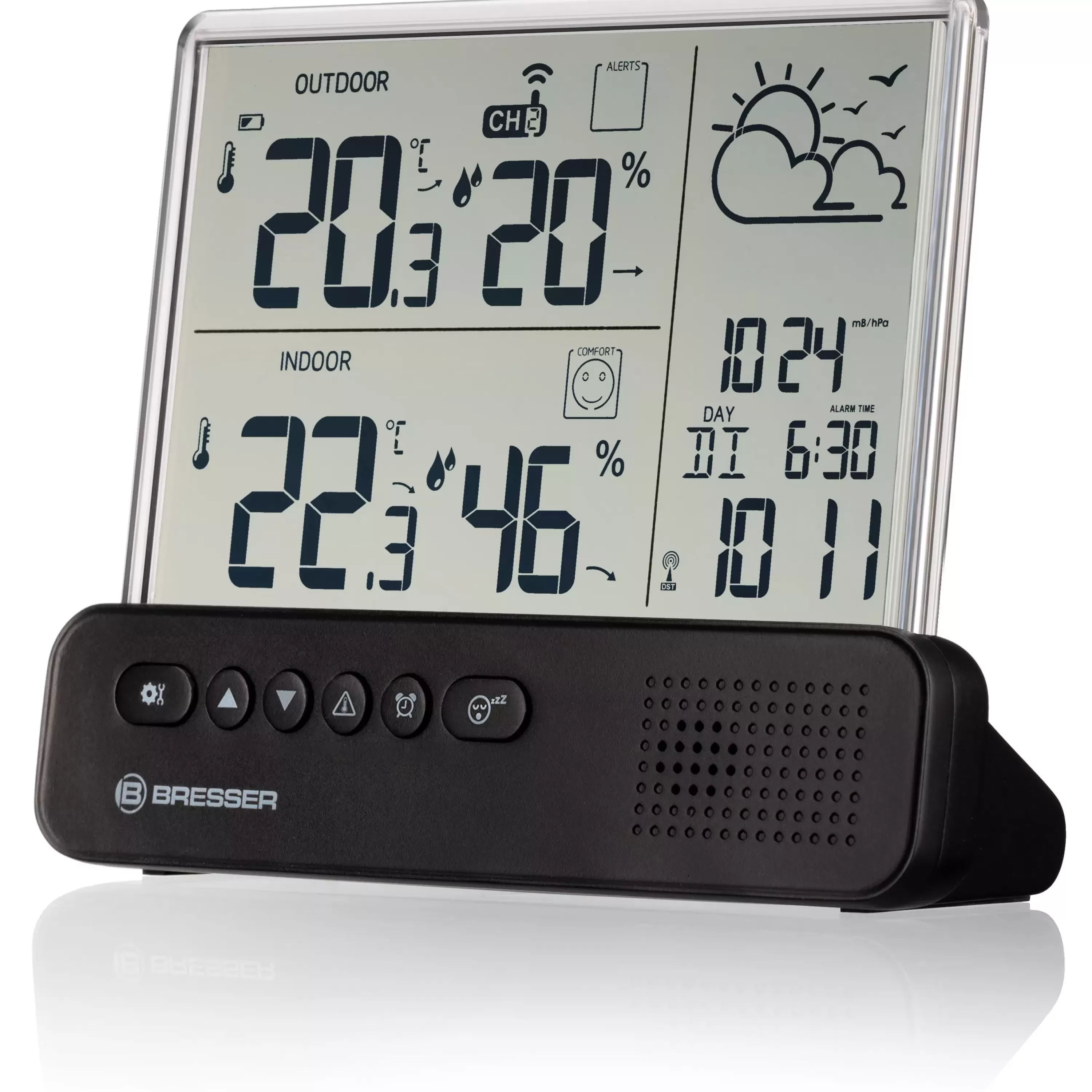 New Bresser Funkwetterstation Translucidus NV