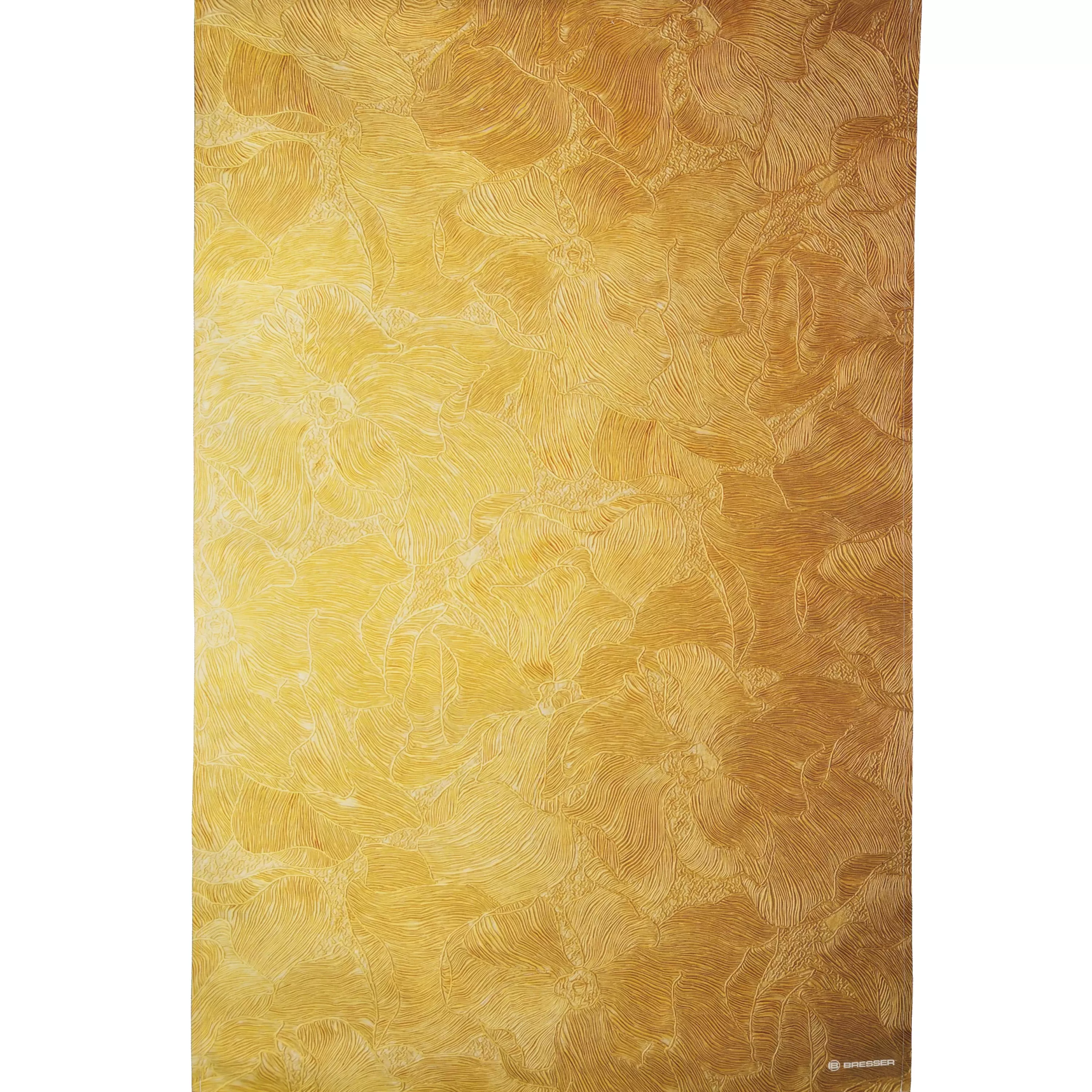 Discount Bresser Hintergrundstoff mit Fotomotiv 80 x 120 cm - Golden Flower
