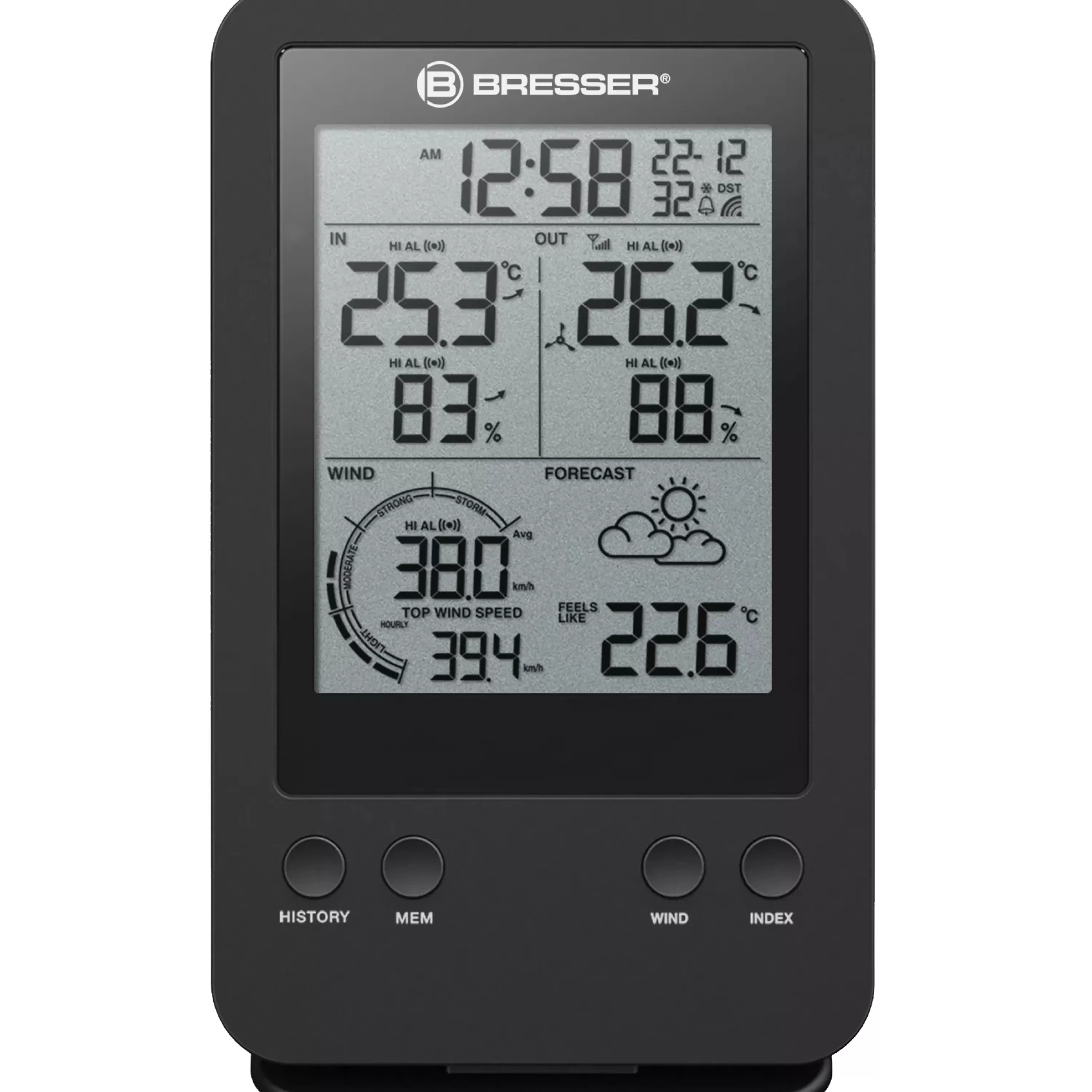 Clearance Bresser 3-in-1-Profi-Windmesser