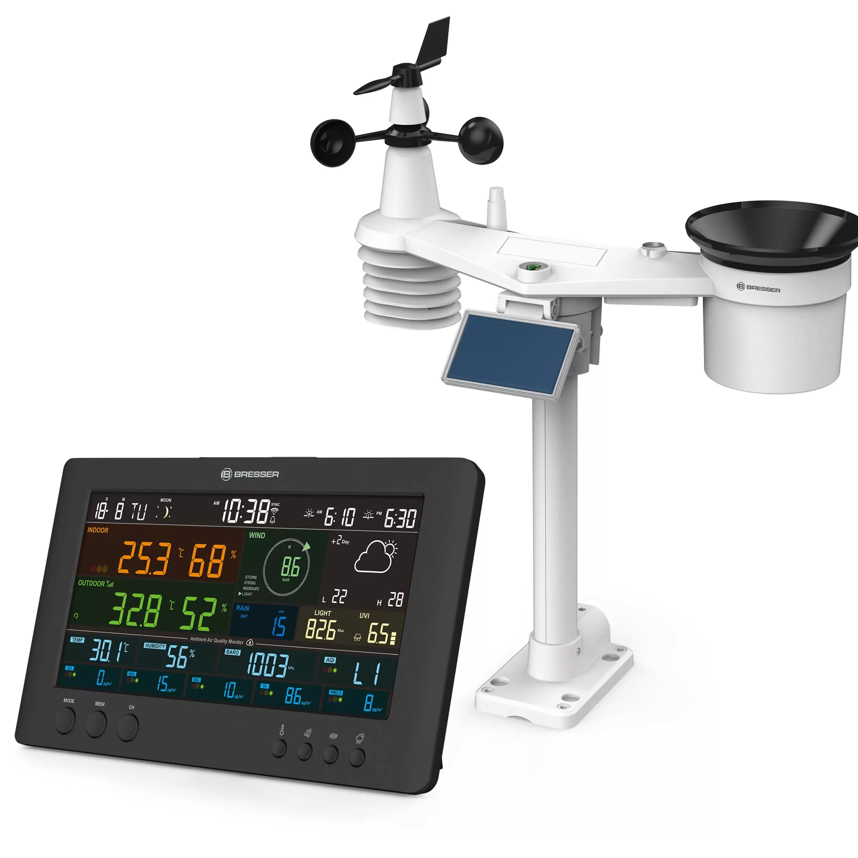 Hot Bresser 7-in-1-Wetterstation Air-Mon