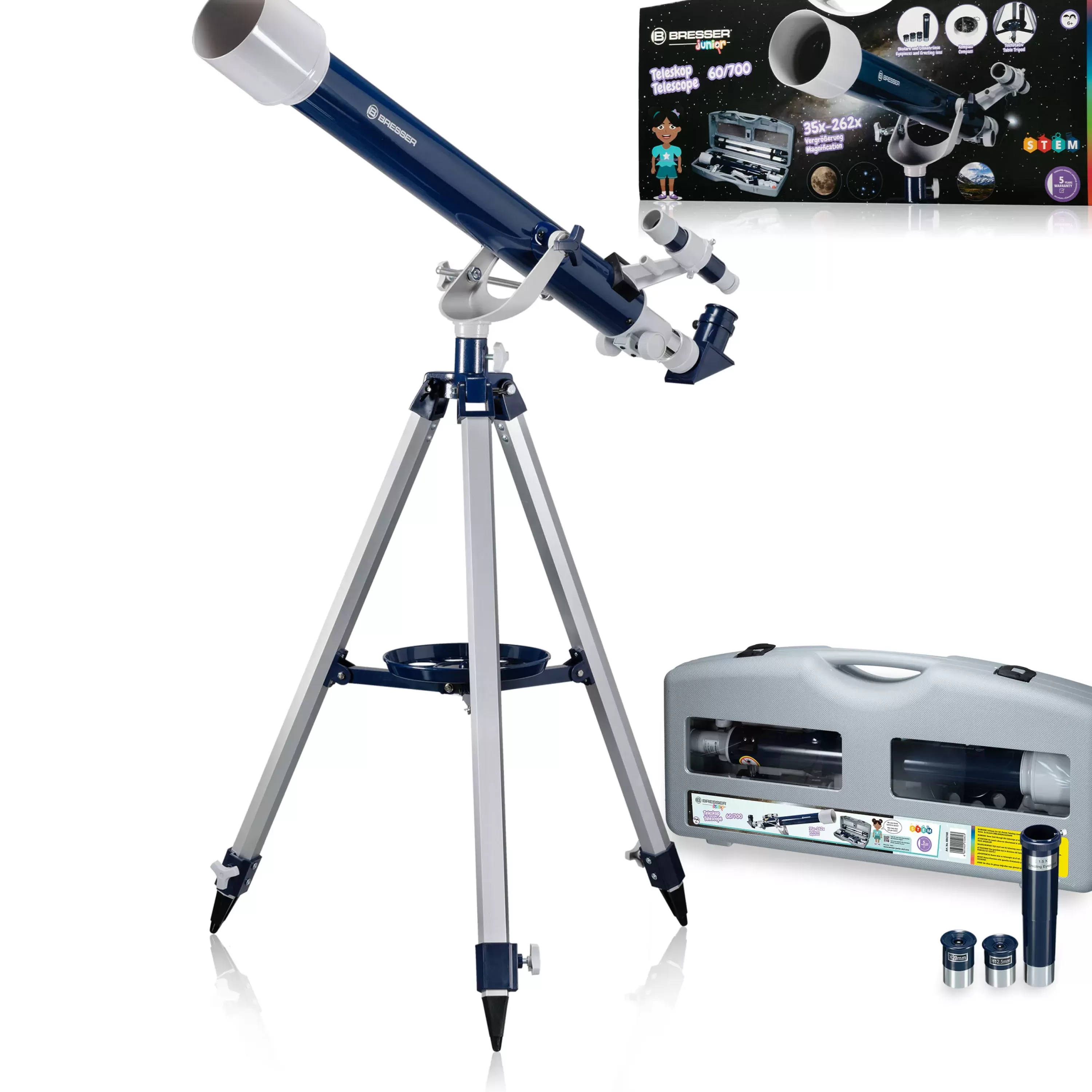 Best Sale Bresser JUNIOR 60/700 AZ1 Teleskop