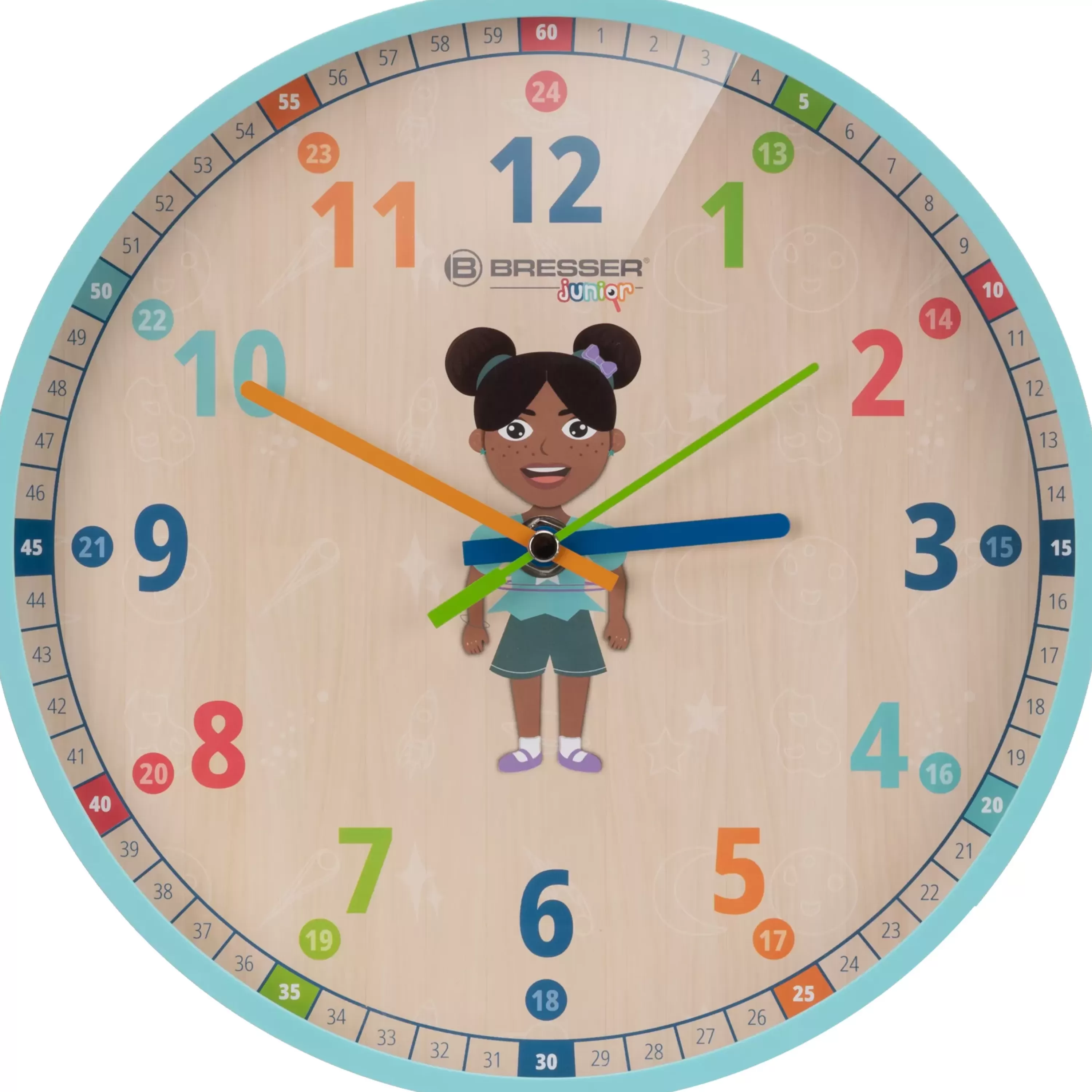 Hot Bresser JUNIOR Kinder-Wanduhr