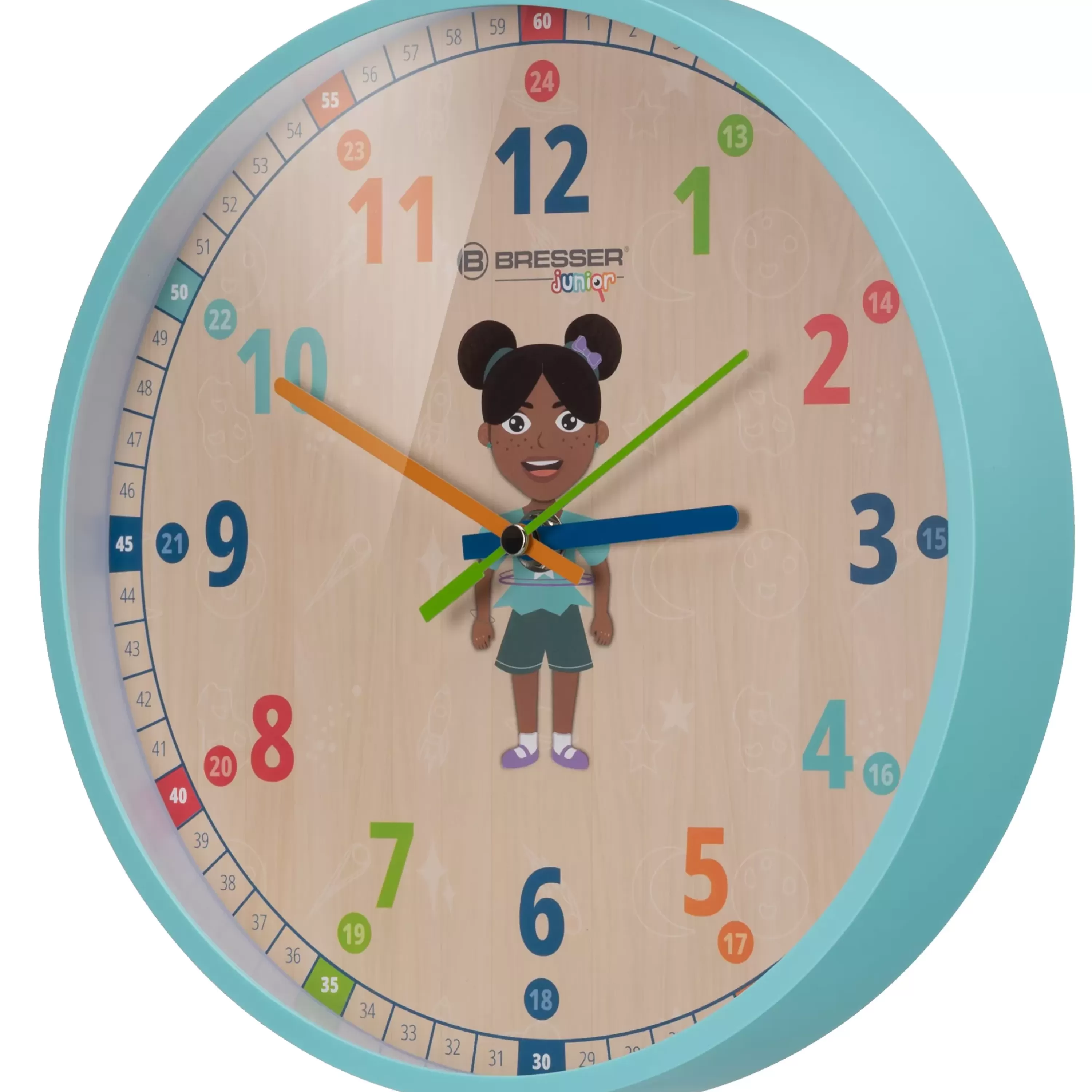 Hot Bresser JUNIOR Kinder-Wanduhr