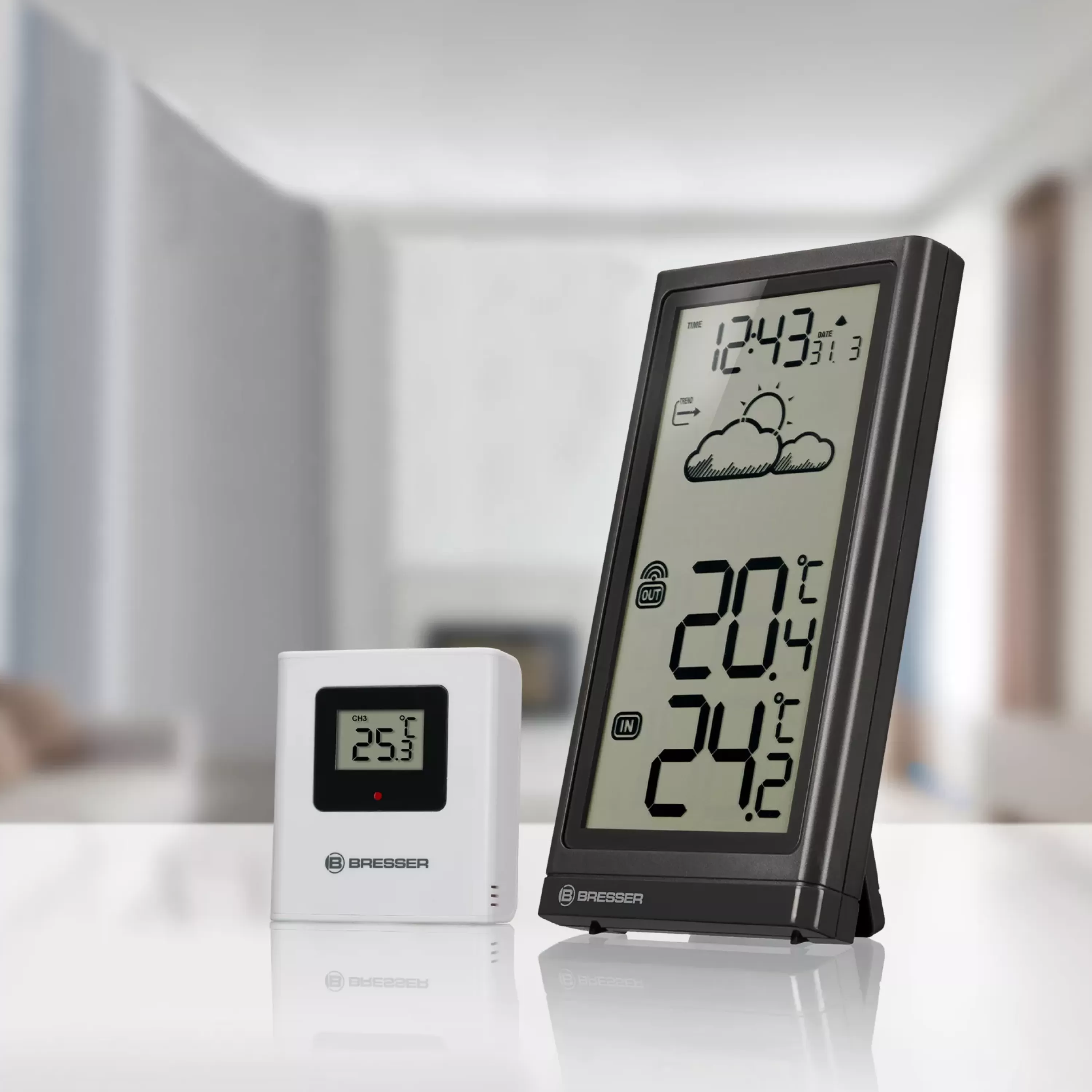 New Bresser Meteo Temp Wetterstation