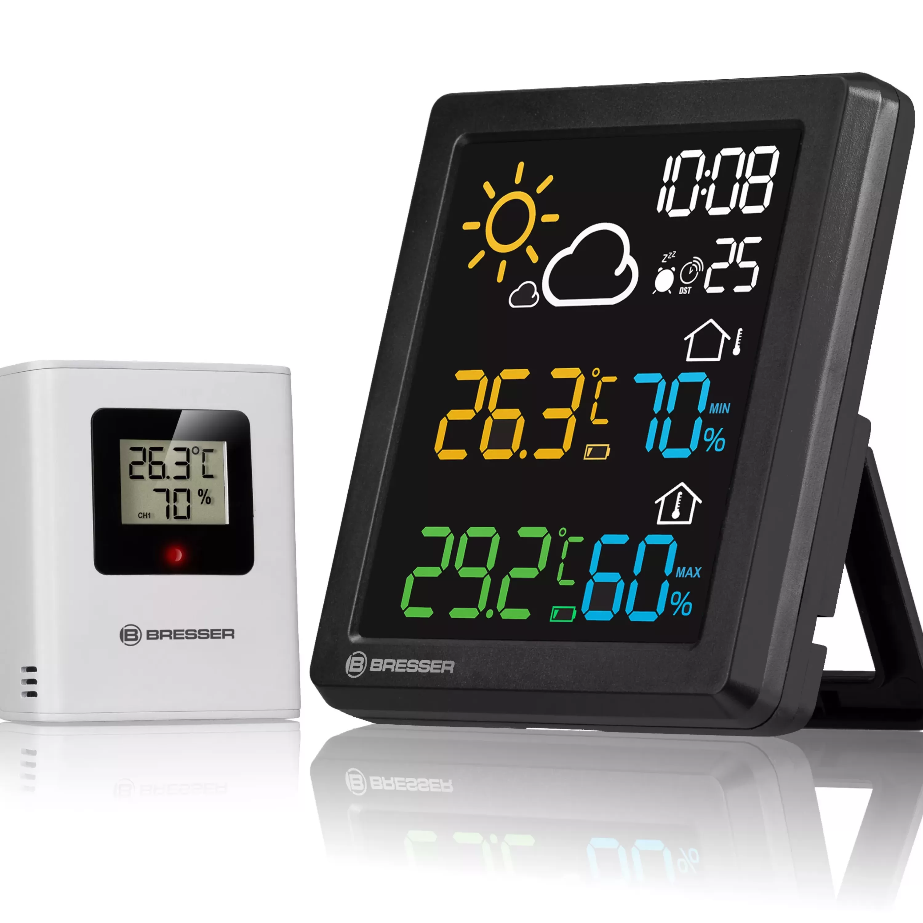 Sale Bresser MeteoCast Pico Farbwetterstation