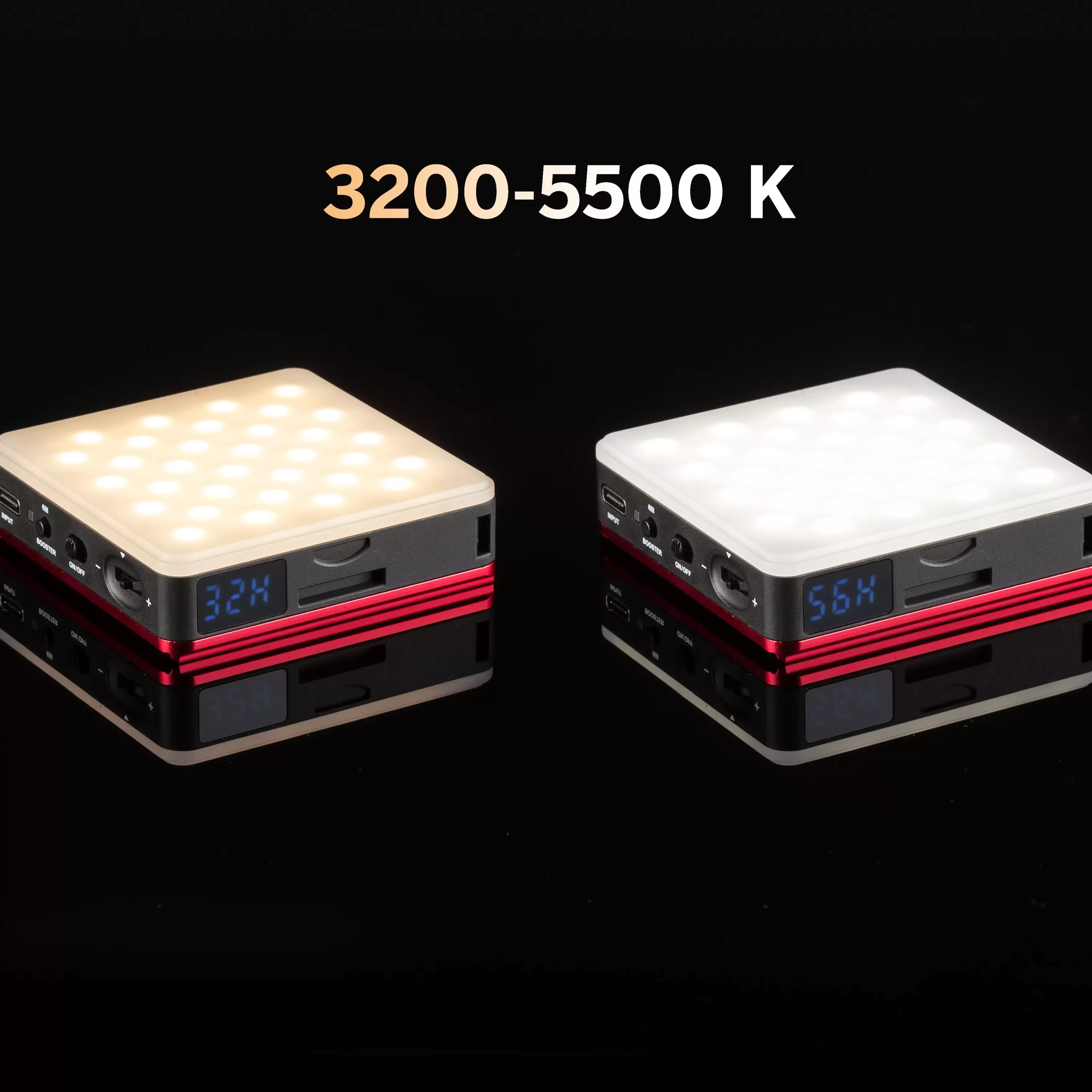 Outlet Bresser Pocket LED 5W Bi-Color Dauerlicht für den mobilen Einsatz und Smartphone-Fotografie