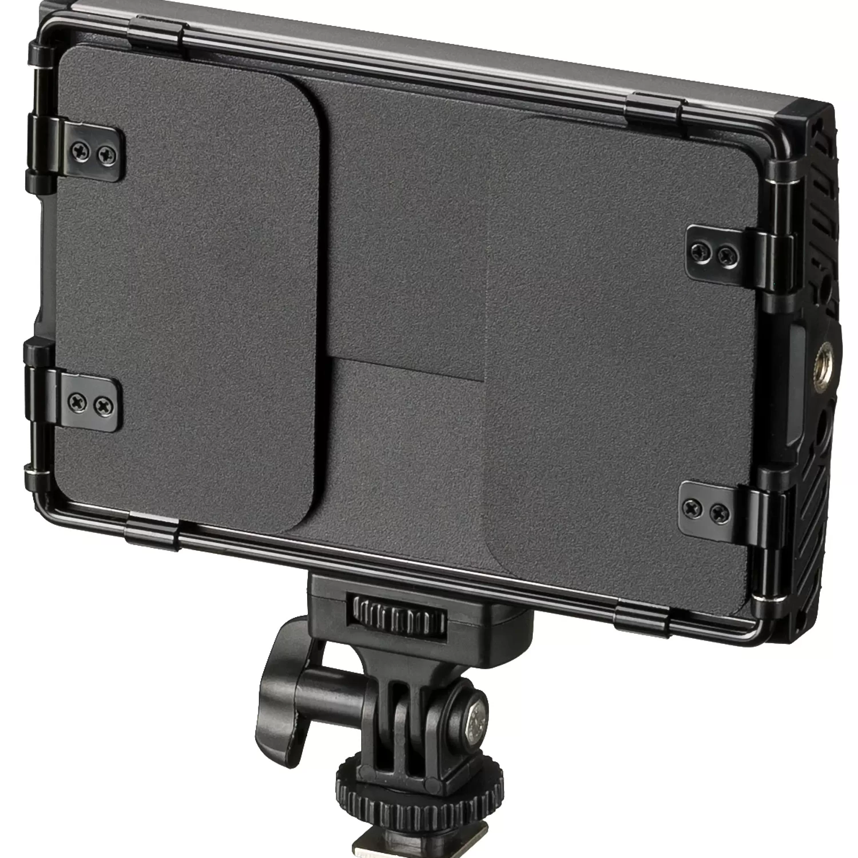 Best Sale Bresser PT Pro 15B-II Bi-Color LED Videoleuchte mit Lichtklappen, Akku und Tasche