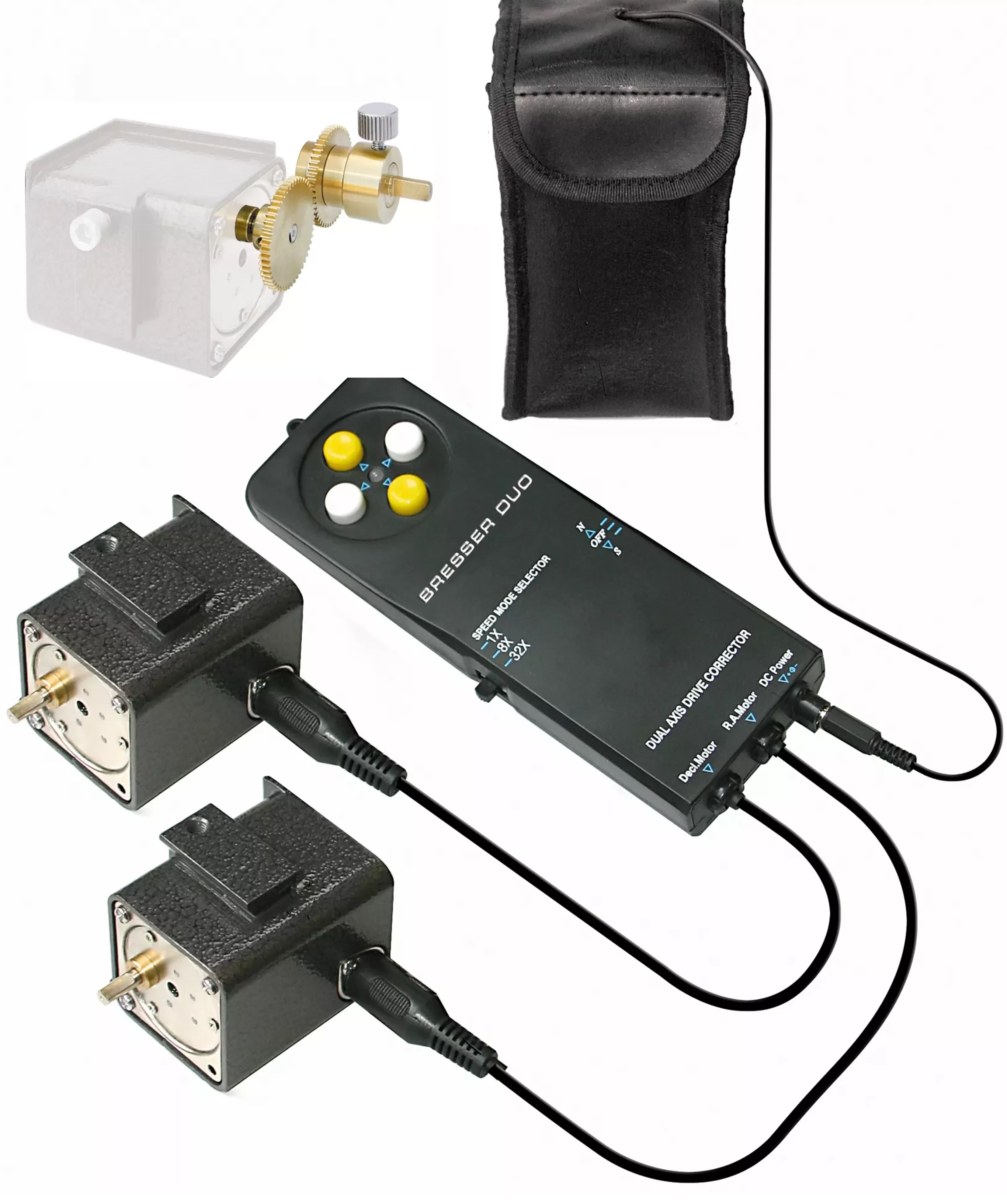 New Bresser RA/DEC-Motor Duo für EXOS-2 und EQ/MON-2