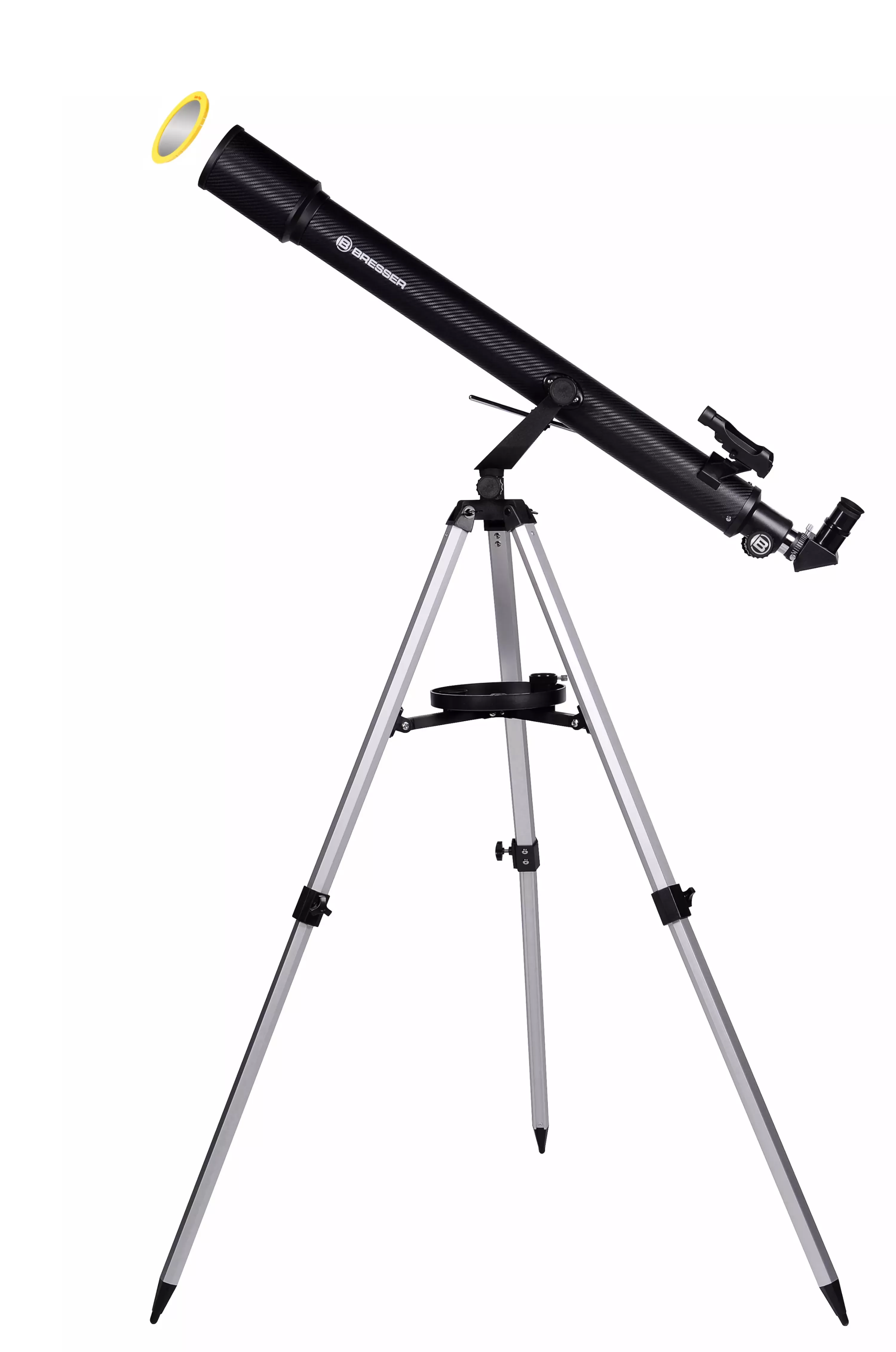 Fashion Bresser Sirius 70/900 AZ Linsenteleskop mit Smartphone-Adapter & Sonnenfilter