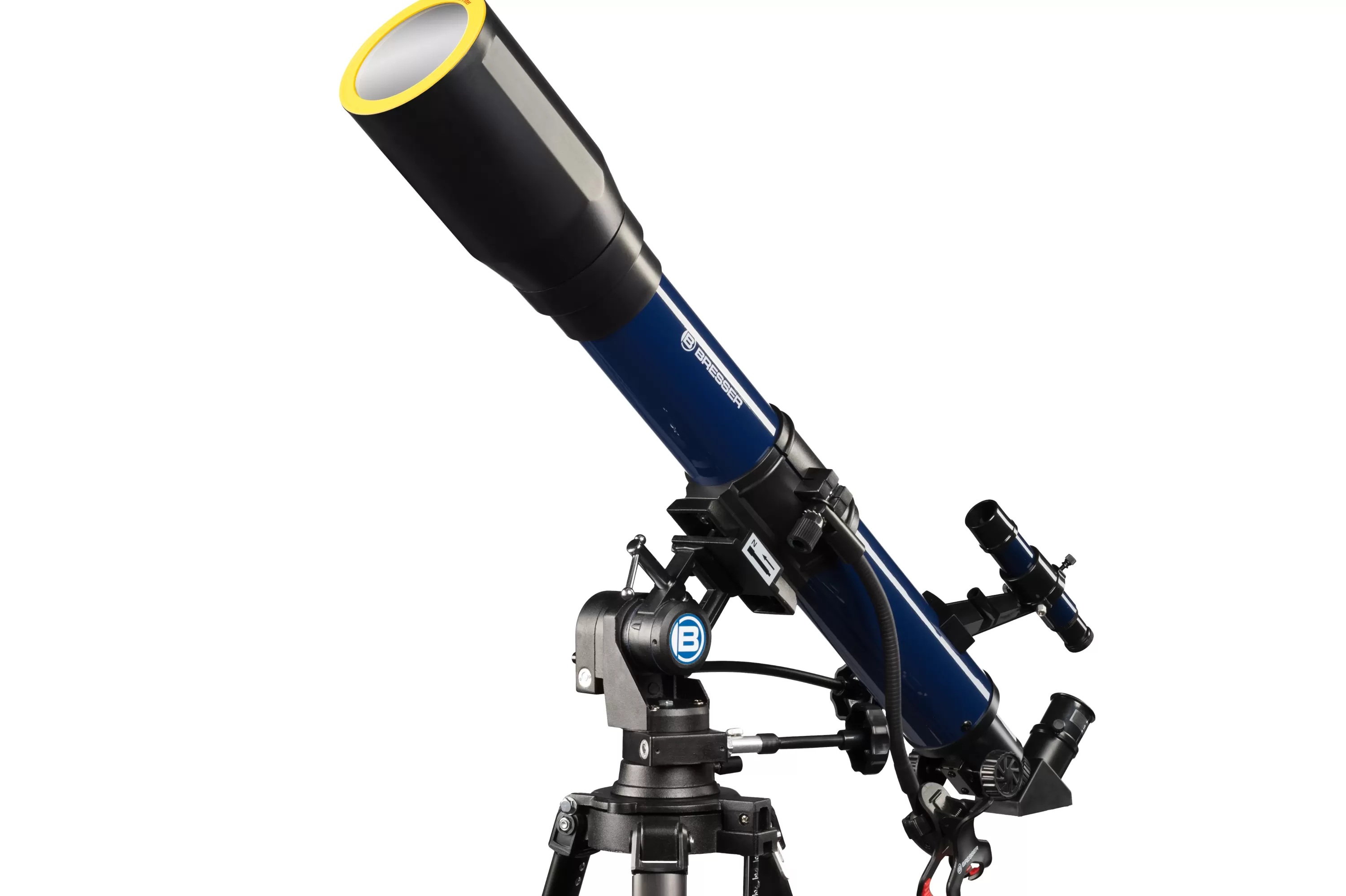 Hot Bresser SKYLUX Linsenteleskop 70/700mm mit Smartphone-Halter und Sonnenfilter