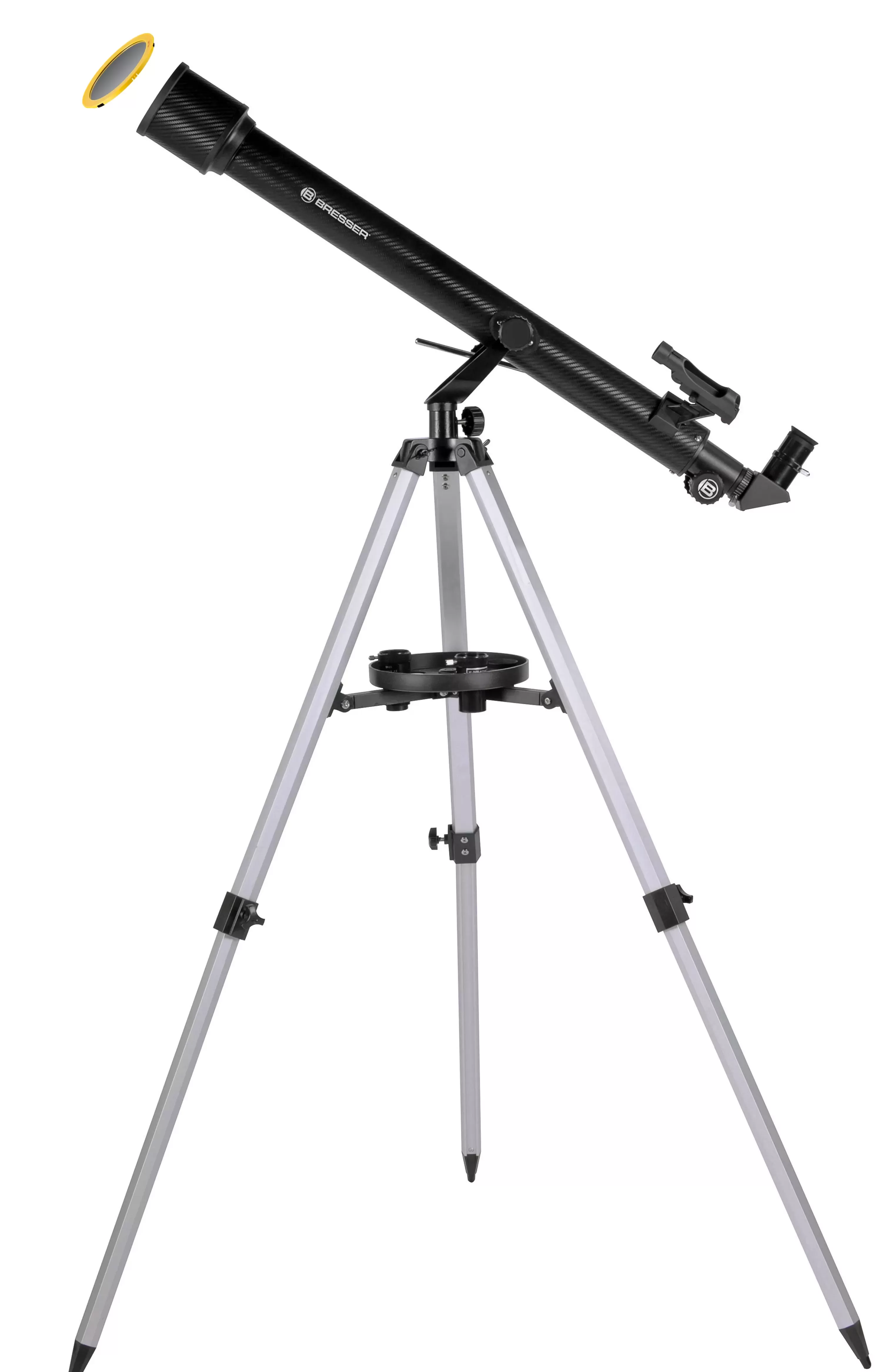 Flash Sale Bresser Stellar 60/800 AZ - Linsenteleskop mit Smartphone-Kamera-Adapter & Sonnenfilter