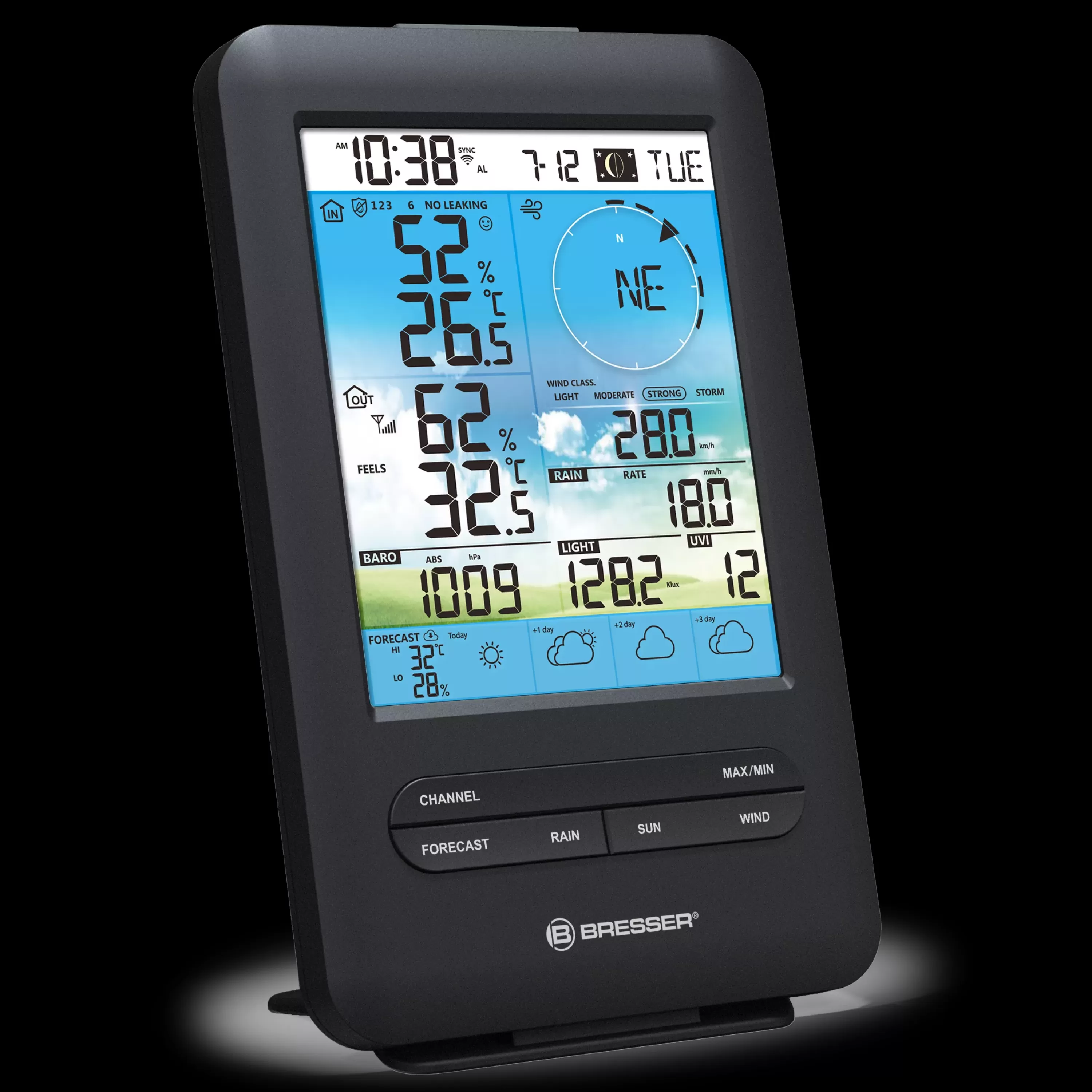 Cheap Bresser 4-Tage 4CAST WLAN-Wetterstation mit 7-in-1-Außensensor