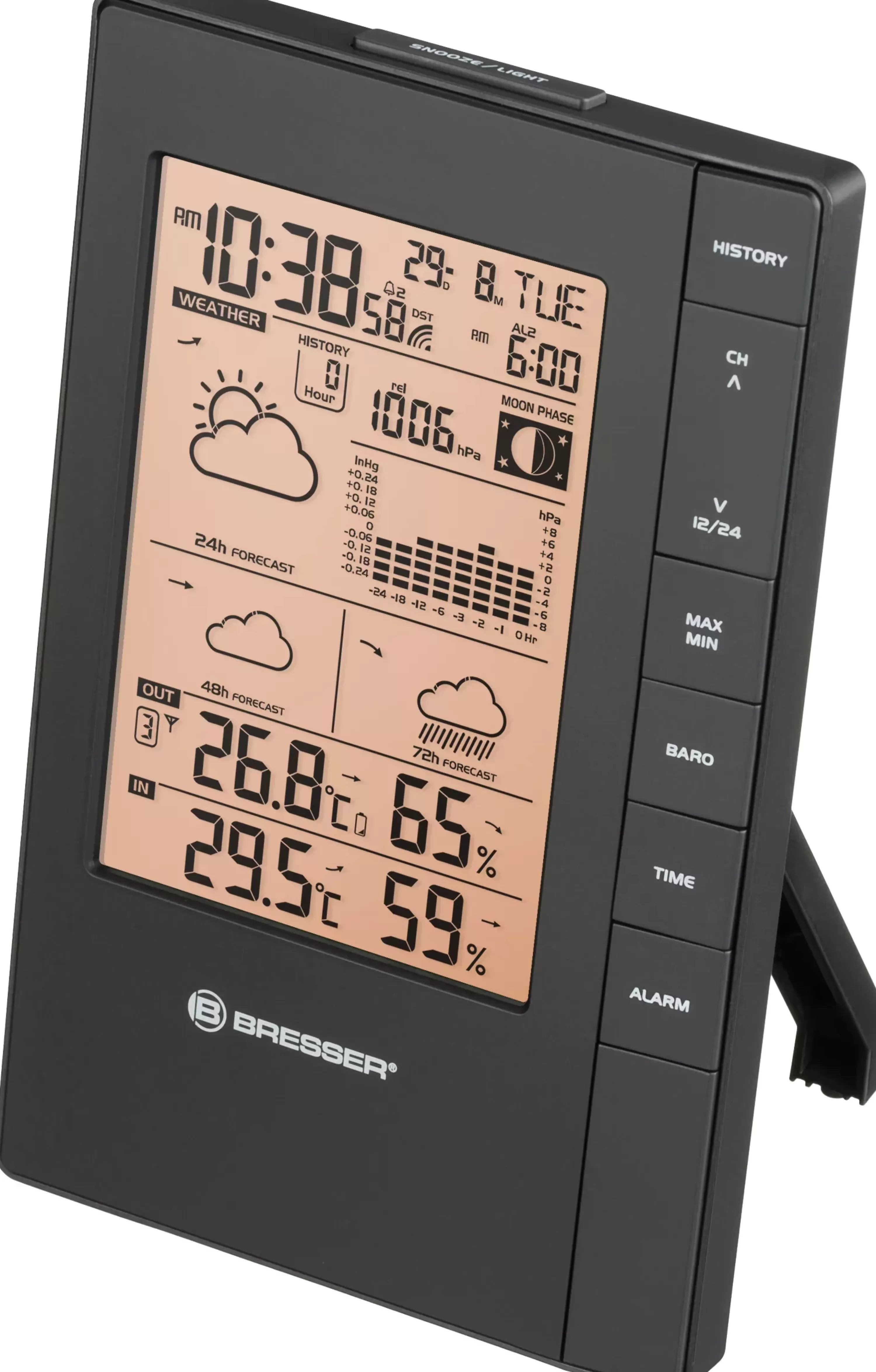 Hot Bresser Tendence FSX Wetterstation mit 3-Tages-Vorhersage
