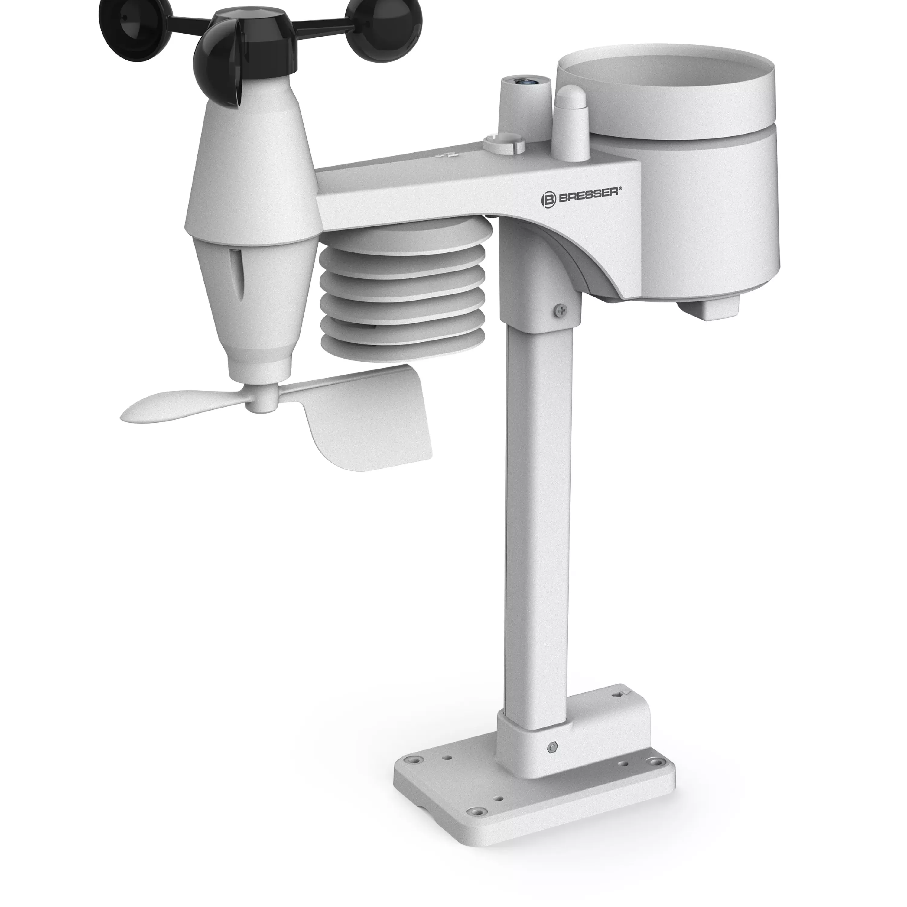 Best Sale Bresser WLAN Comfort Wetterstation mit 7-in-1-Profi-Sensor und modernem Farbdisplay