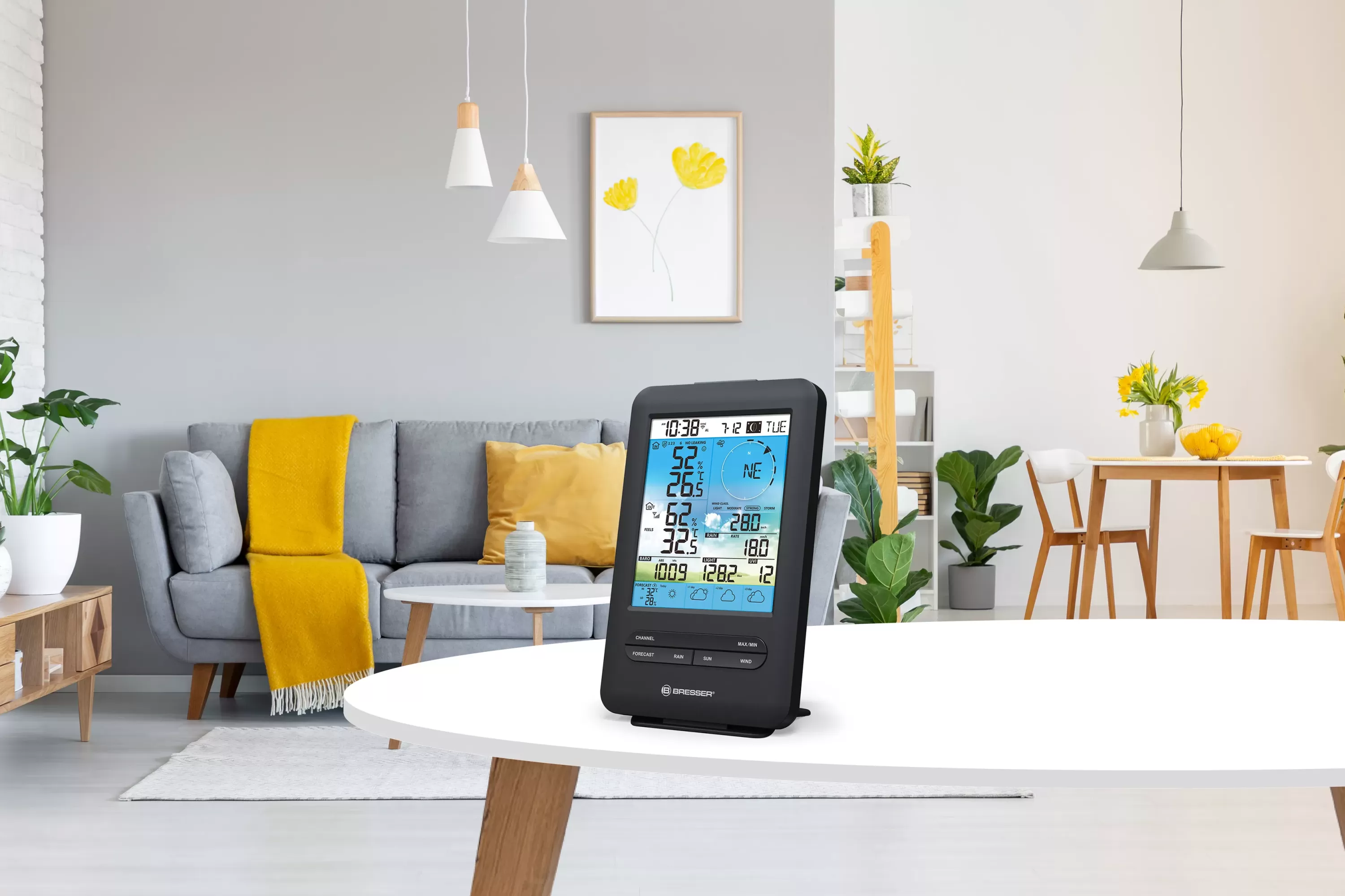 Cheap Bresser zusätzliche / Ersatz-Basisstation für 7003200 4-Tage 4CAST WLAN-Wetterstation