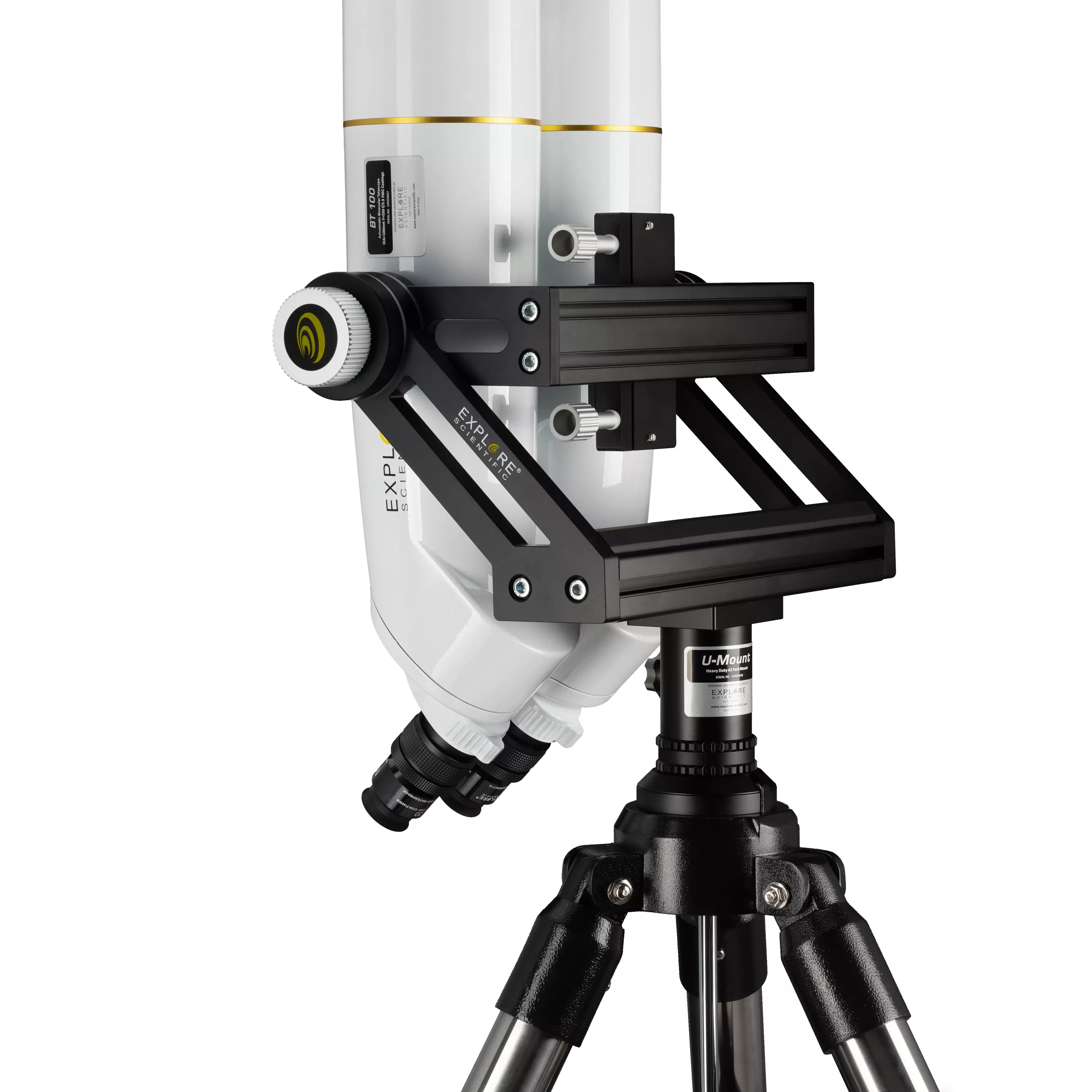 New Bresser EXPLORE SCIENTIFIC BT-100 SF Großfernglas mit 62 Grad LER Okularen 20mm