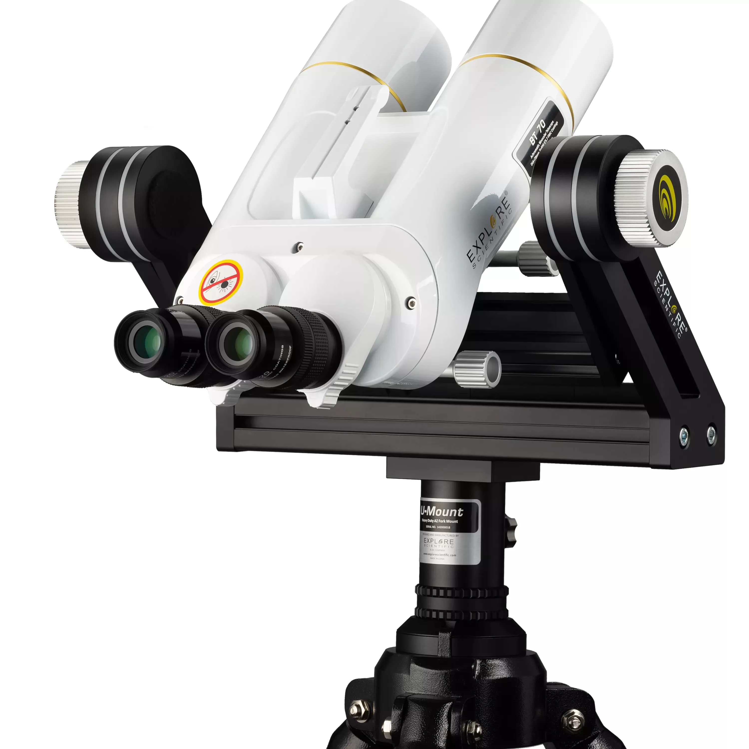 Best Sale Bresser EXPLORE SCIENTIFIC BT-70 SF Großfernglas mit 62 Grad LER-Okularen 20 mm