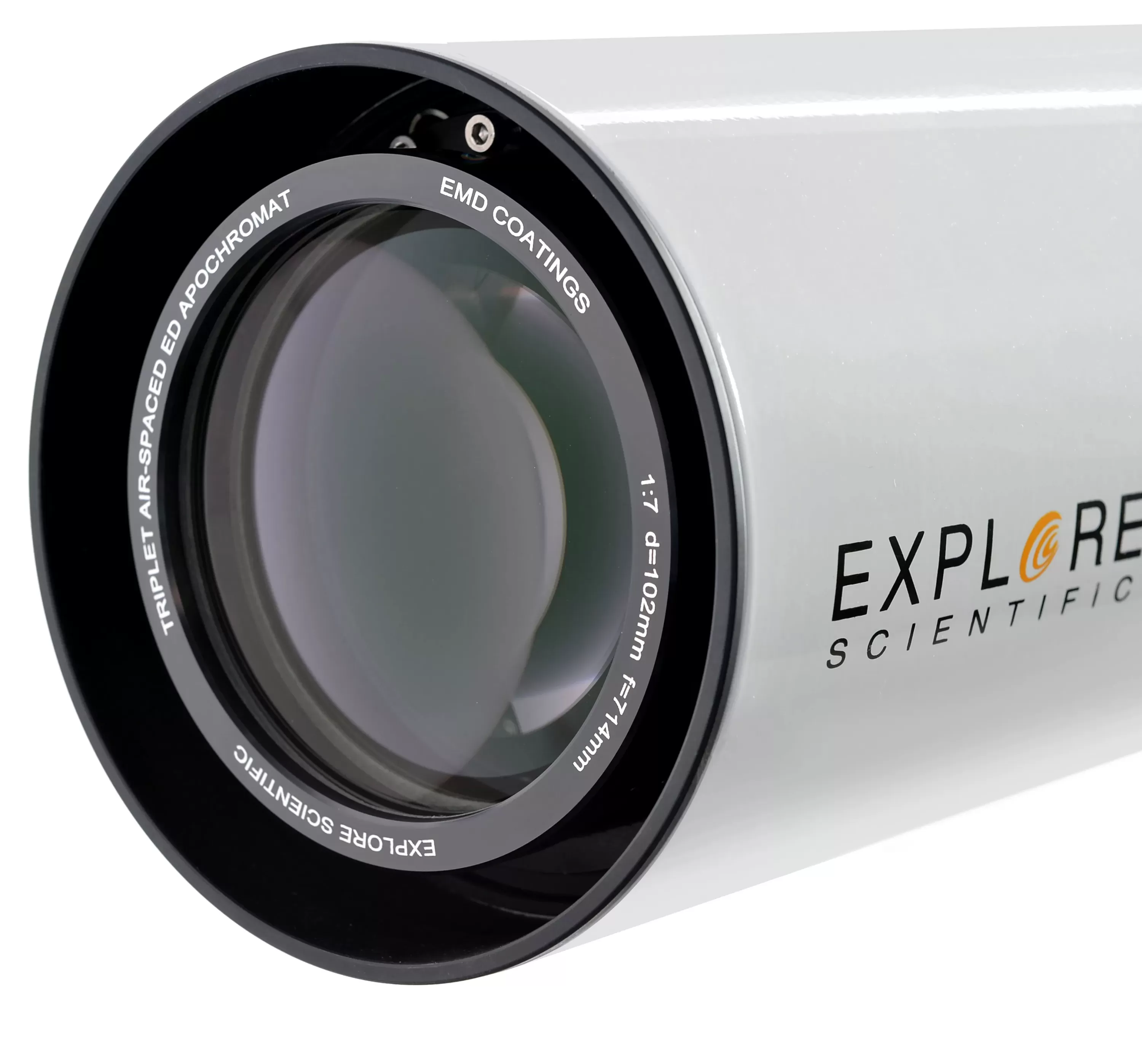 Cheap Bresser EXPLORE SCIENTIFIC ED APO 102mm f/7 Alu FCD-100 Alu HEX