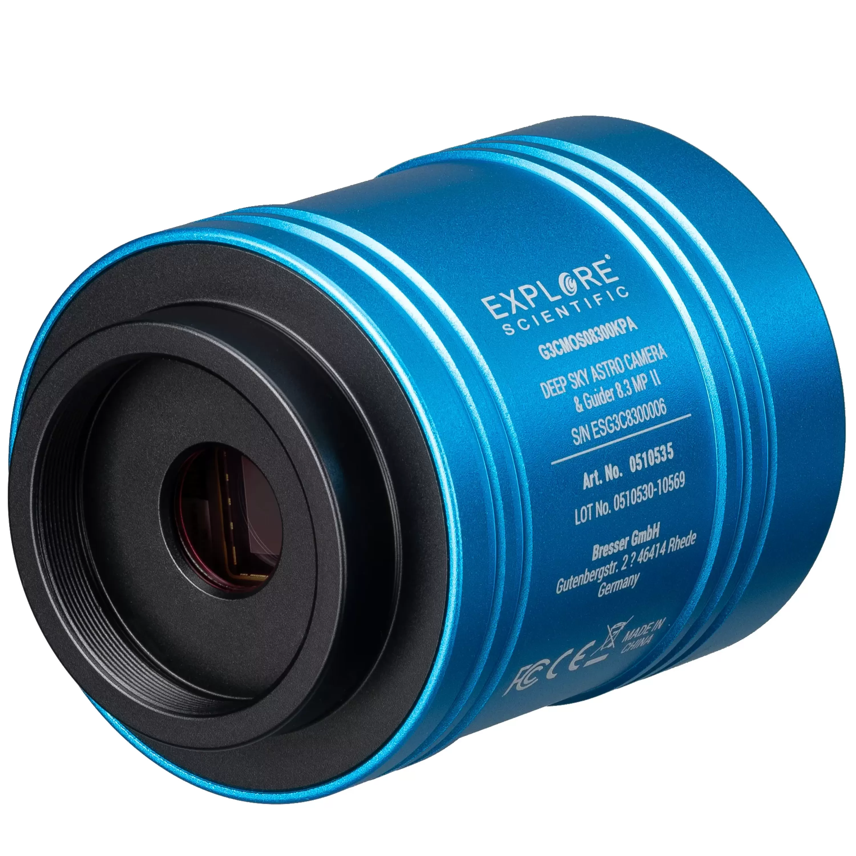 Store Bresser EXPLORE SCIENTIFIC 4K DEEP SKY ASTRO-Kamera & Guider 8,3 MP II