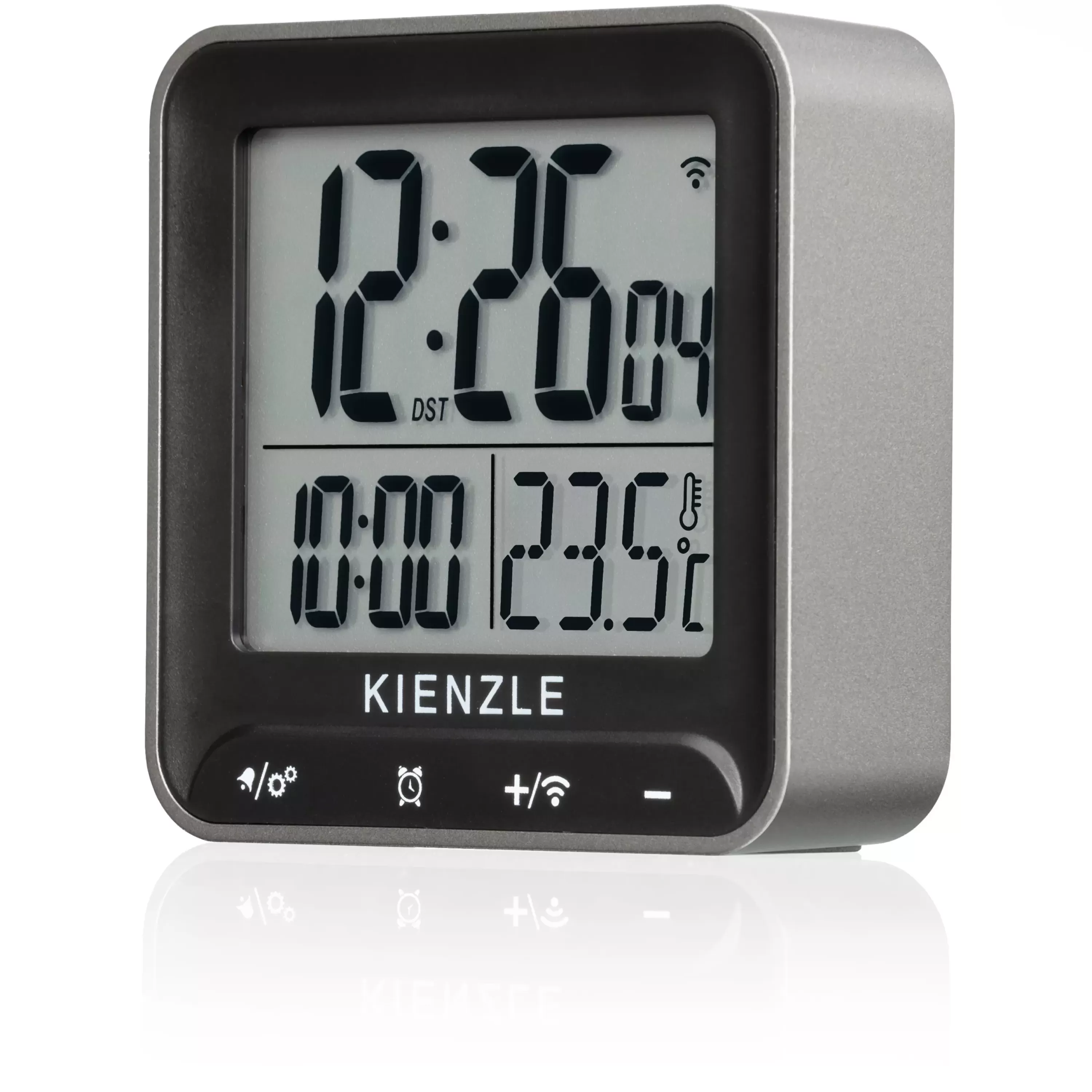 Best Bresser KIENZLE Digitaler Funkwecker Quadratisch