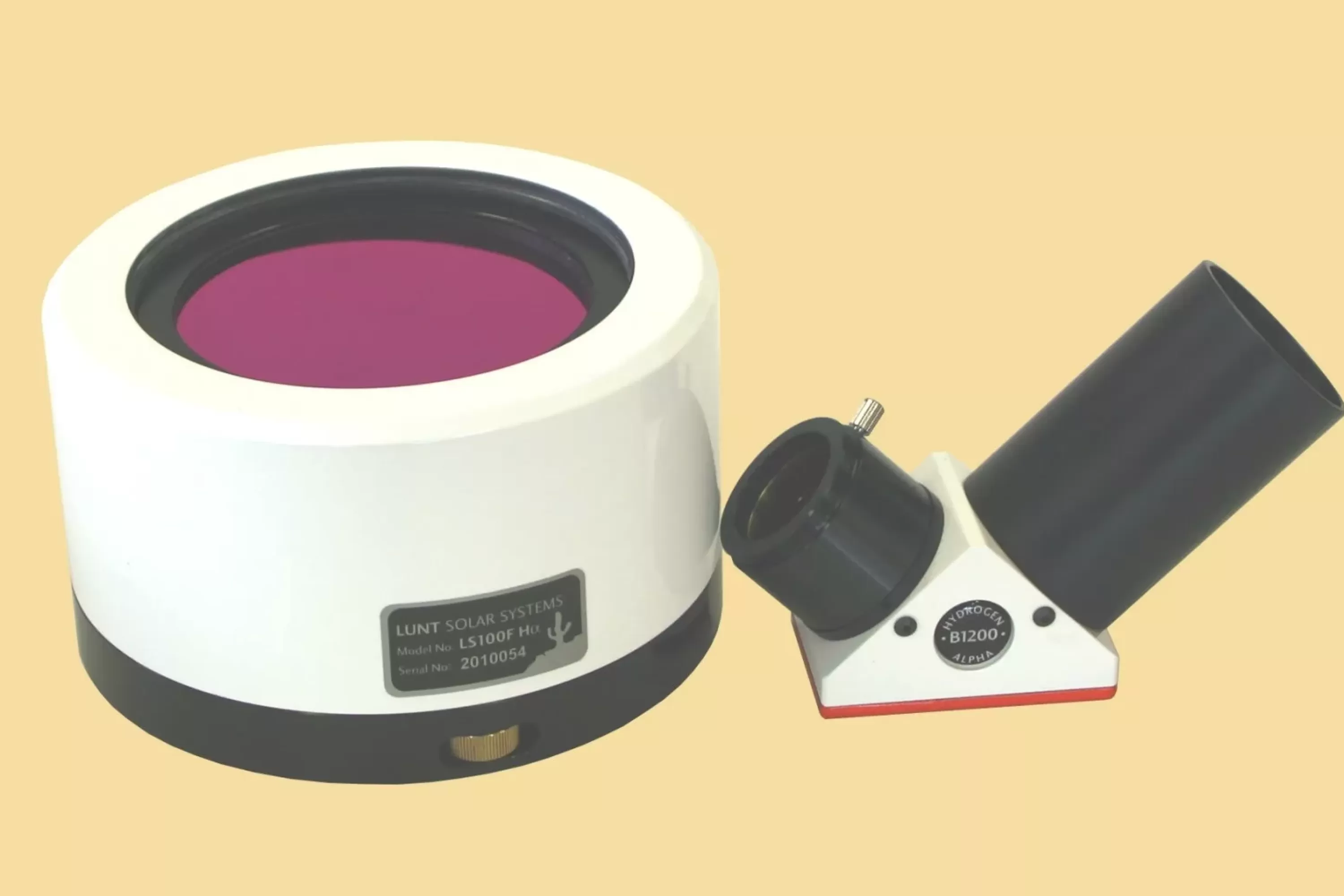 New Bresser LUNT LS100FHa/B1200d2 H-Alpha Sonnenfilter